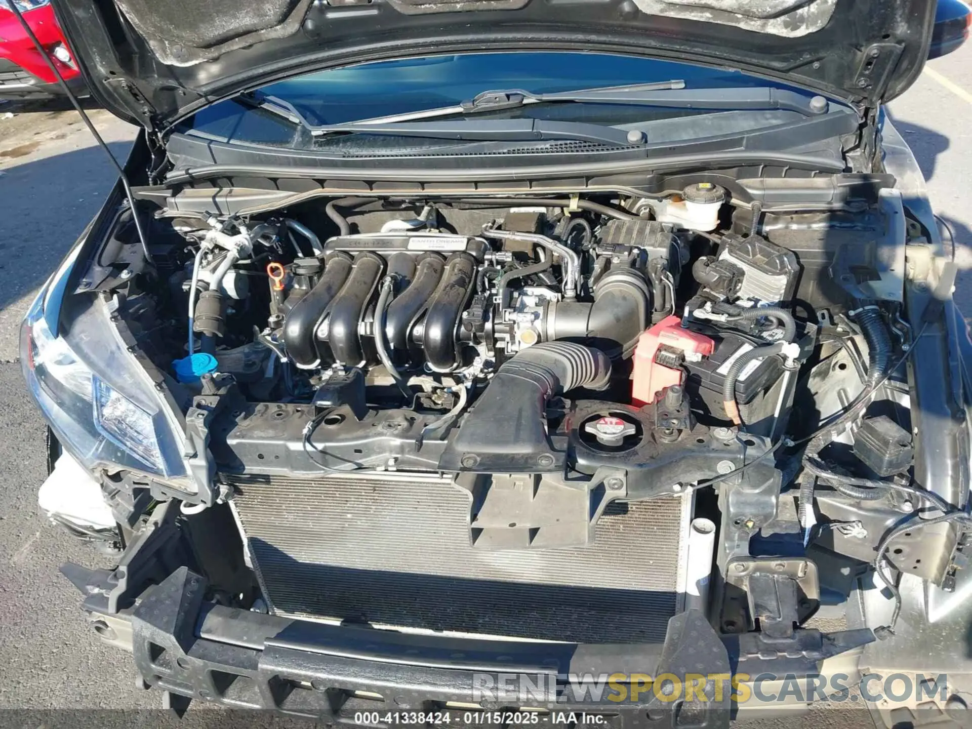 10 Photograph of a damaged car 3HGGK5H46KM735161 HONDA FIT 2019
