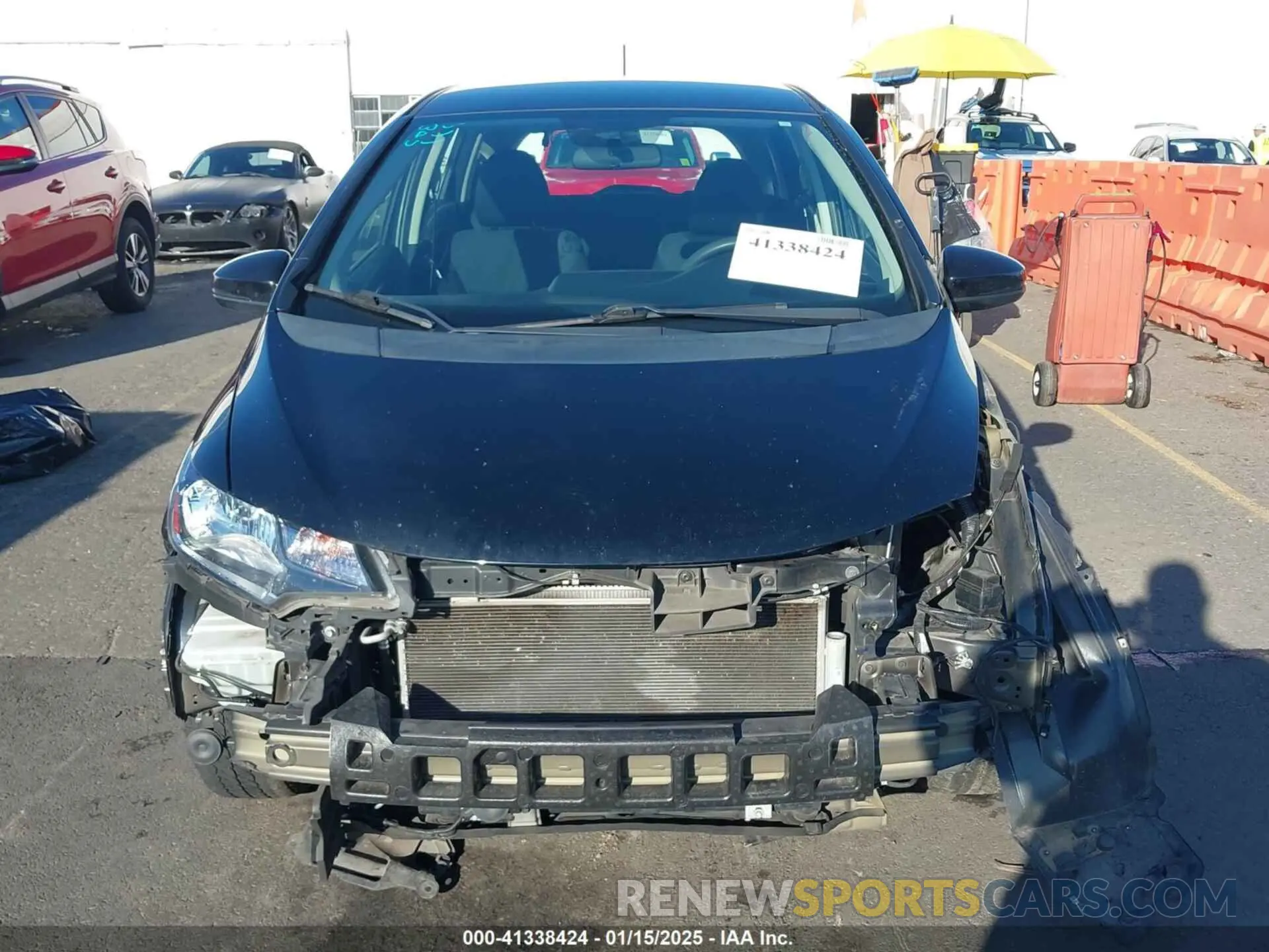 13 Photograph of a damaged car 3HGGK5H46KM735161 HONDA FIT 2019