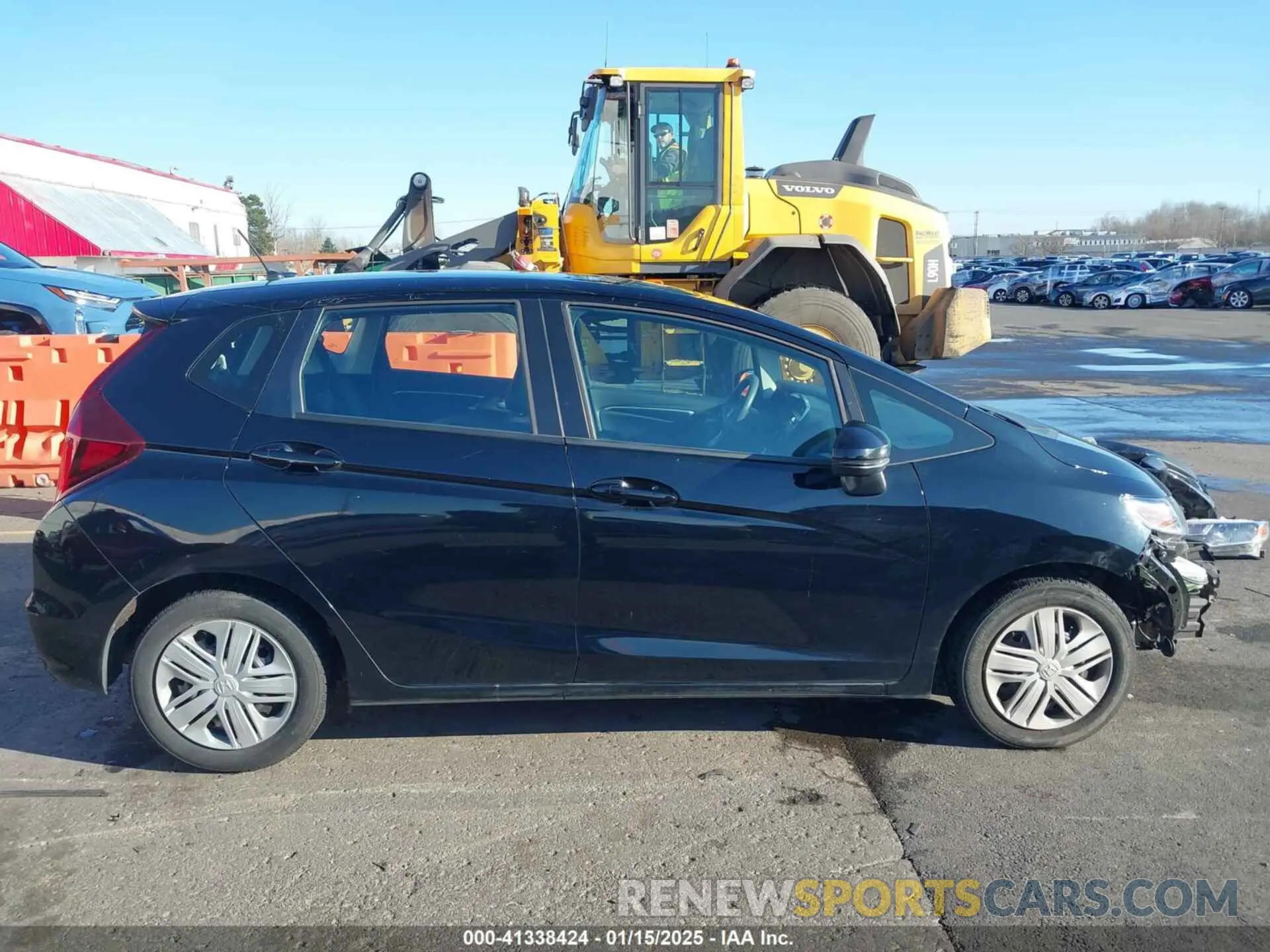 14 Photograph of a damaged car 3HGGK5H46KM735161 HONDA FIT 2019