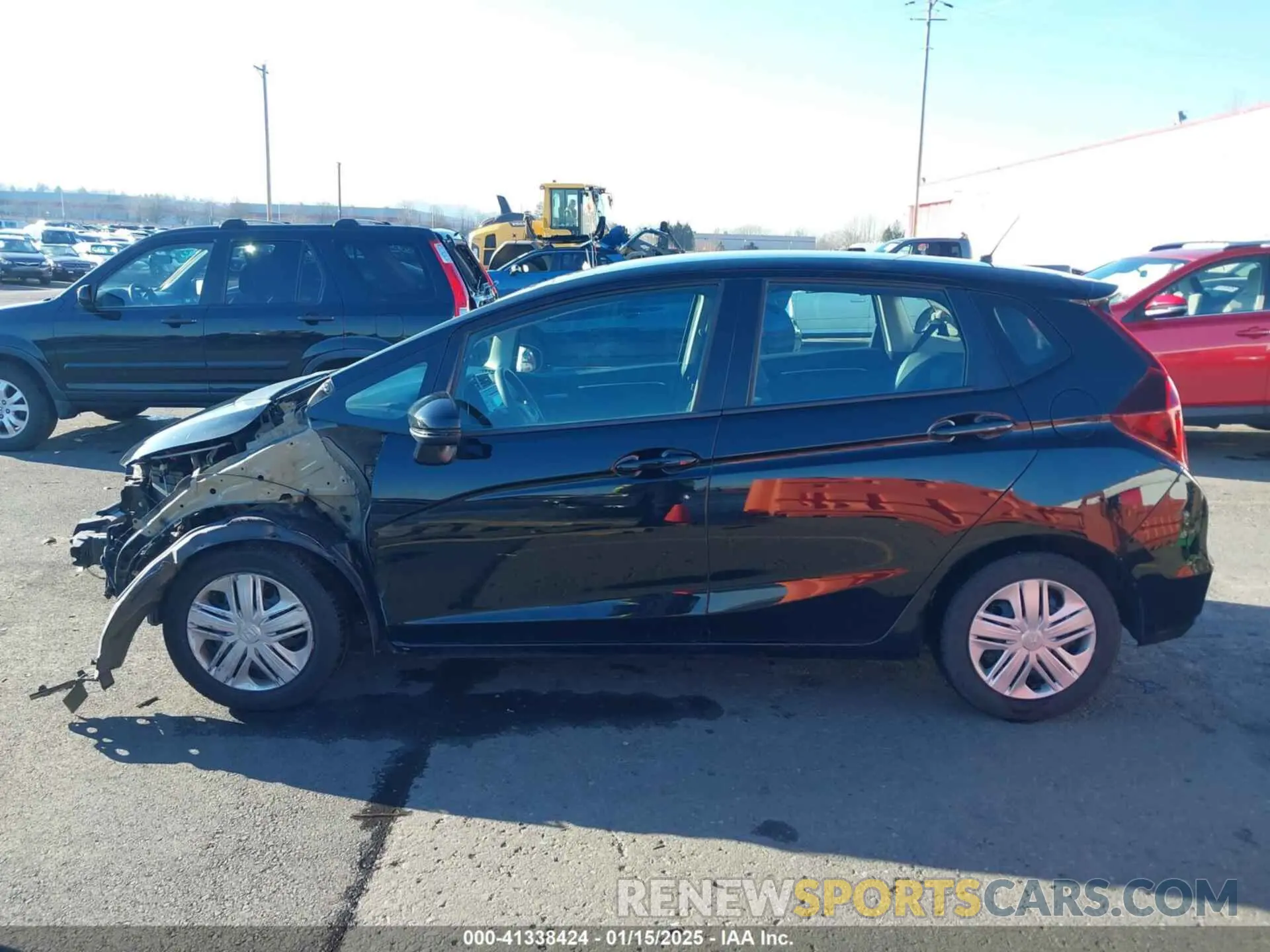 15 Photograph of a damaged car 3HGGK5H46KM735161 HONDA FIT 2019