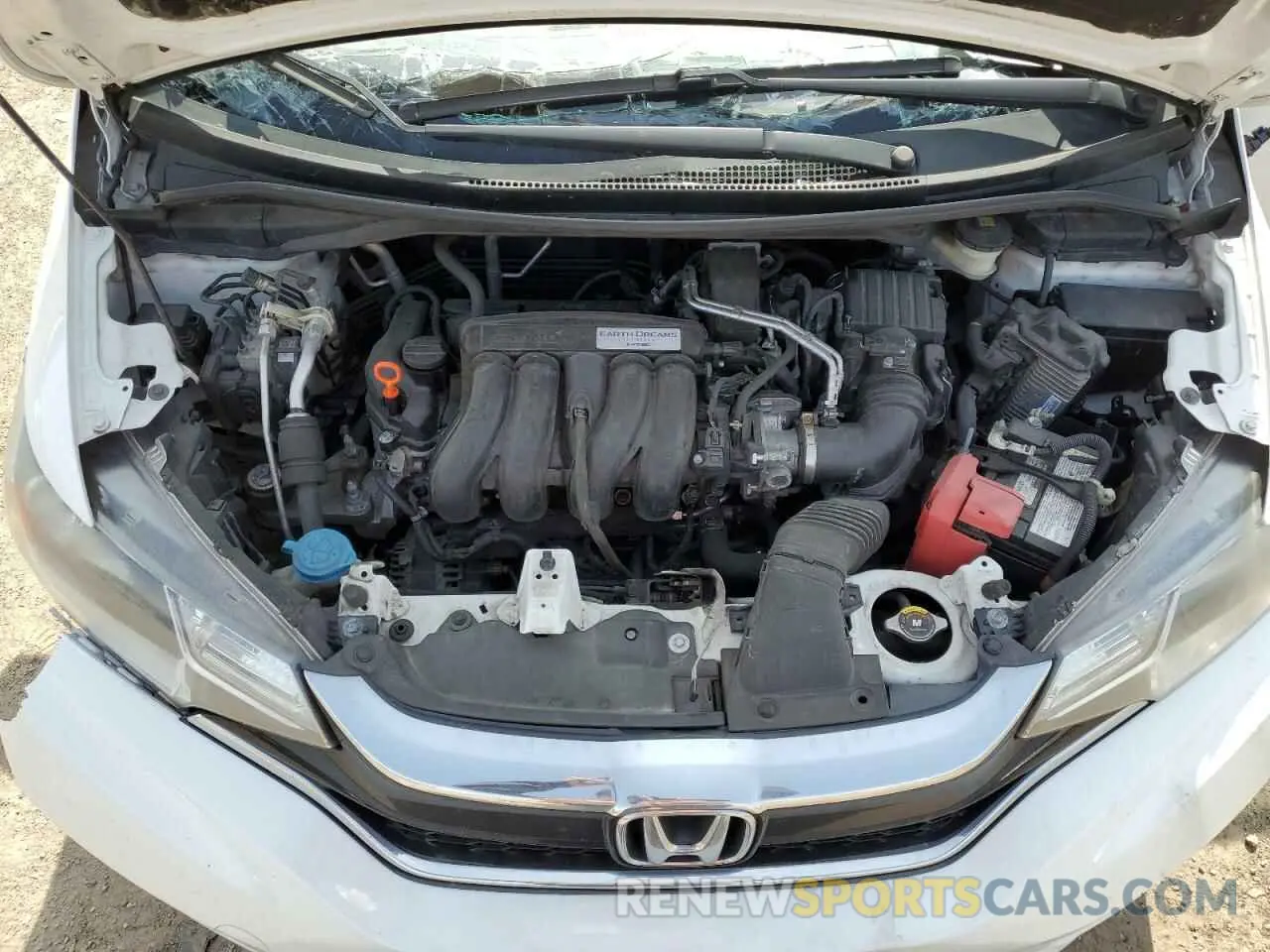 11 Photograph of a damaged car 3HGGK5H46KM737735 HONDA FIT 2019