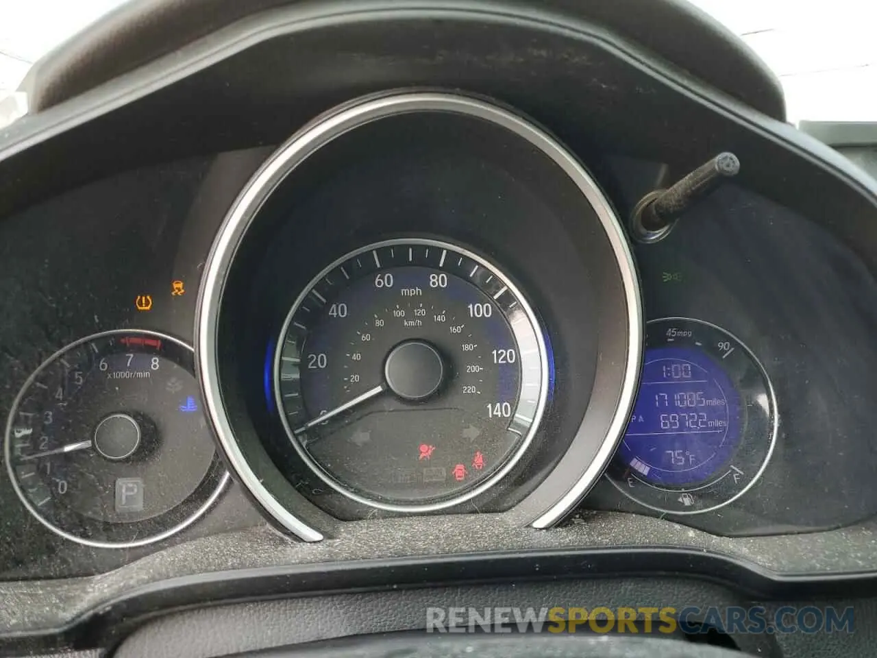 9 Photograph of a damaged car 3HGGK5H46KM737735 HONDA FIT 2019