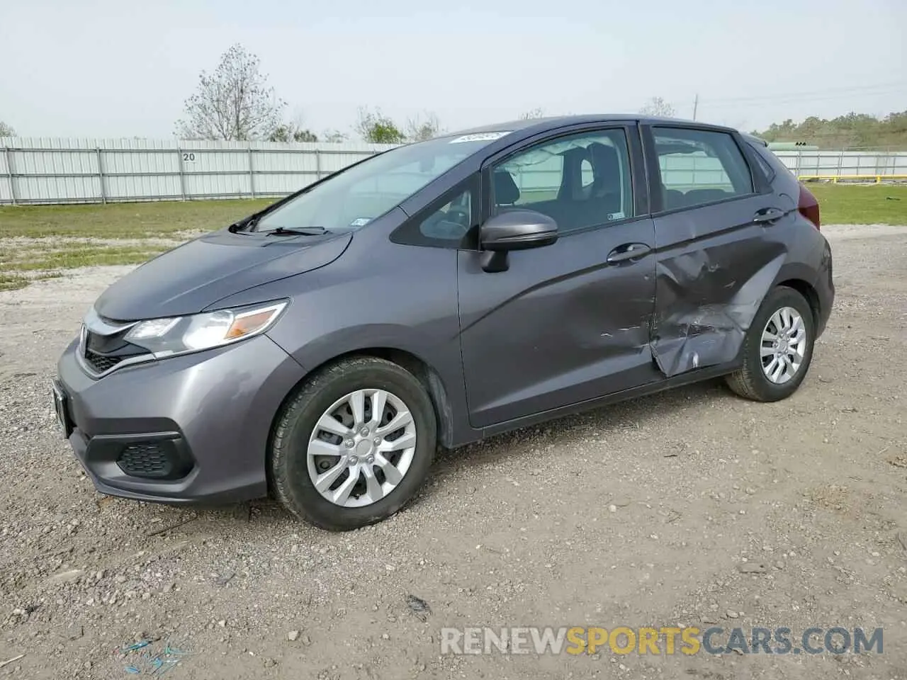 1 Photograph of a damaged car 3HGGK5H46KM747181 HONDA FIT 2019