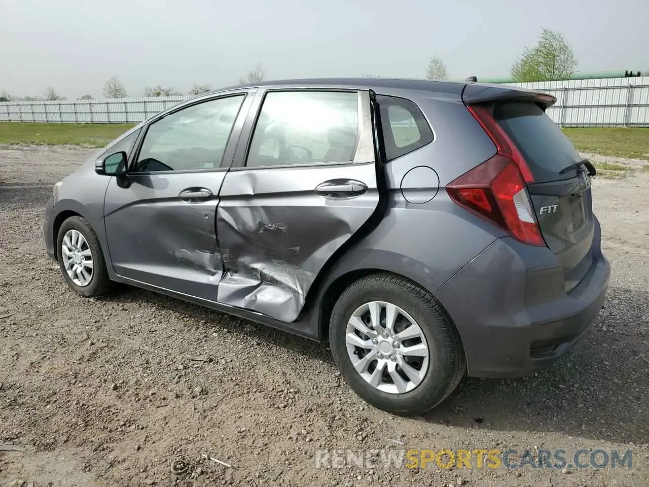 2 Photograph of a damaged car 3HGGK5H46KM747181 HONDA FIT 2019