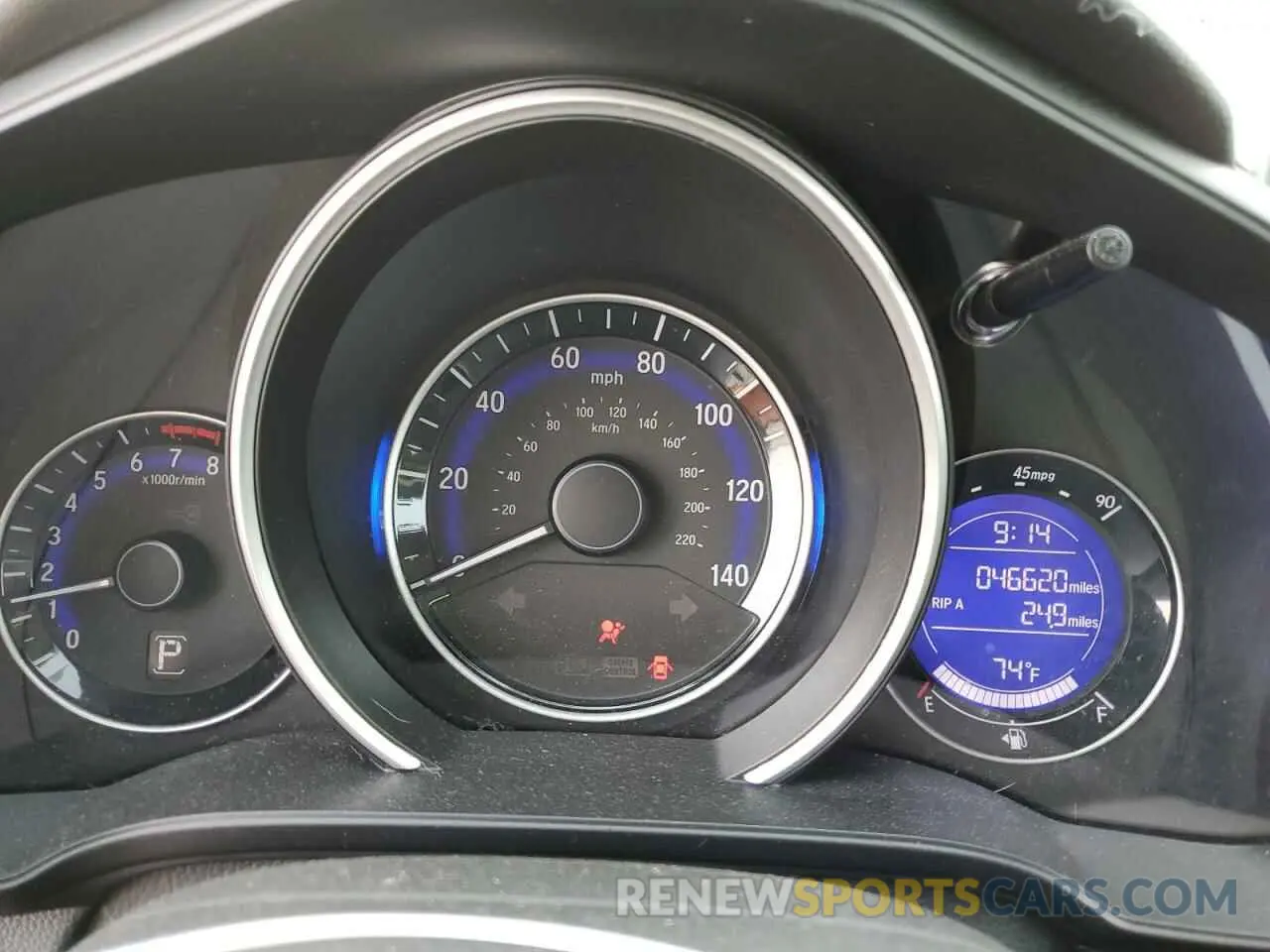 9 Photograph of a damaged car 3HGGK5H46KM747181 HONDA FIT 2019