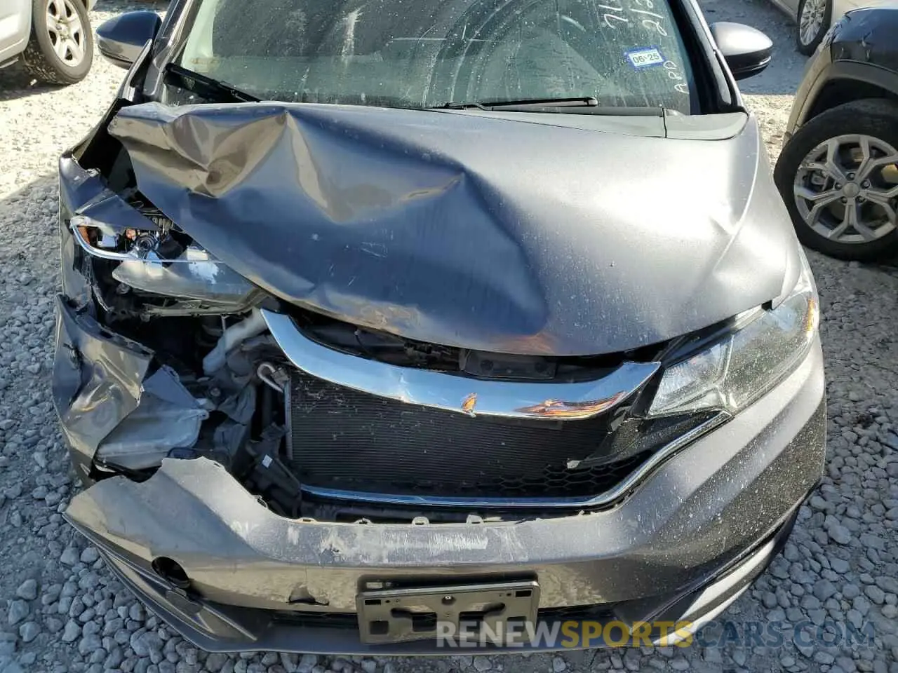 12 Photograph of a damaged car 3HGGK5H46KM753546 HONDA FIT 2019