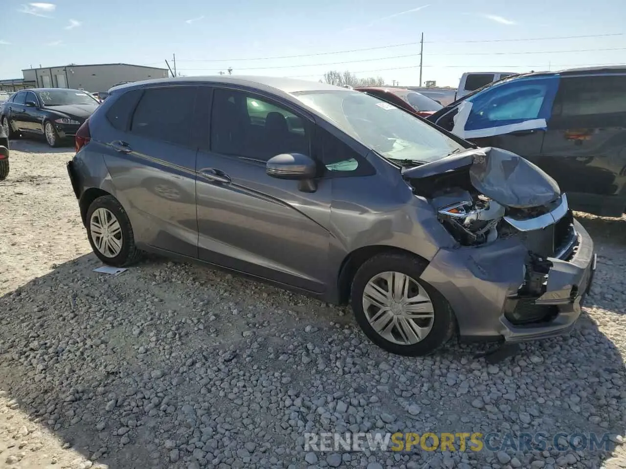 4 Photograph of a damaged car 3HGGK5H46KM753546 HONDA FIT 2019