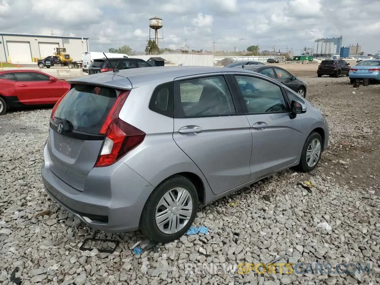 3 Photograph of a damaged car 3HGGK5H47KM722595 HONDA FIT 2019