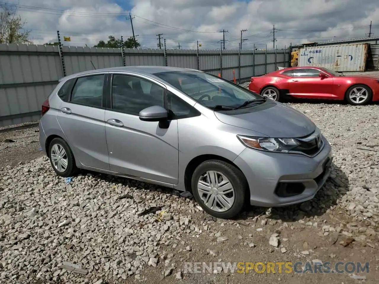 4 Photograph of a damaged car 3HGGK5H47KM722595 HONDA FIT 2019