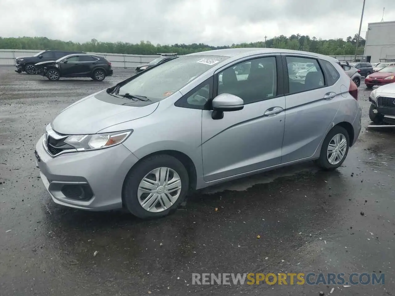 1 Photograph of a damaged car 3HGGK5H47KM731698 HONDA FIT 2019