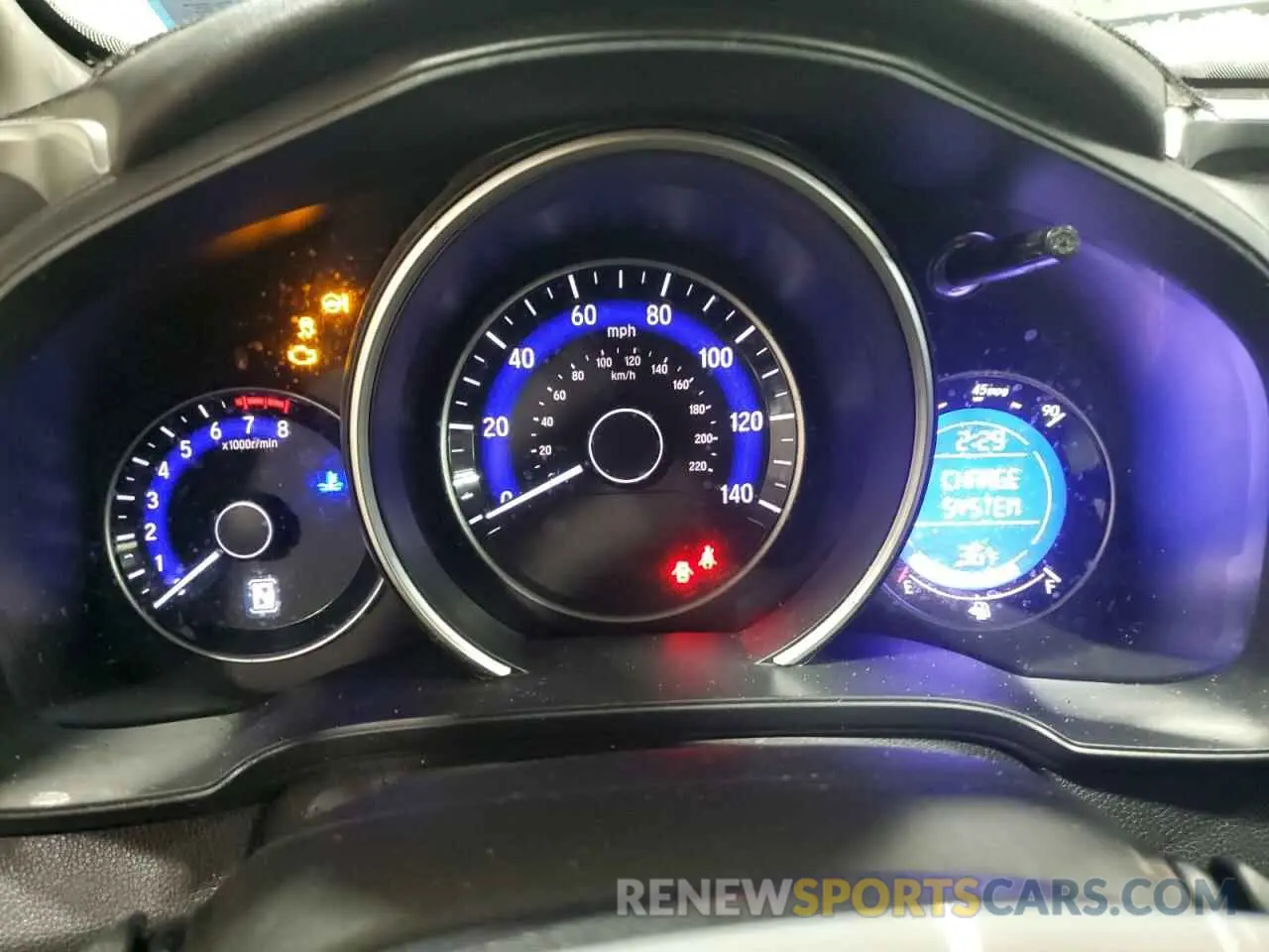 9 Photograph of a damaged car 3HGGK5H48KM706602 HONDA FIT 2019