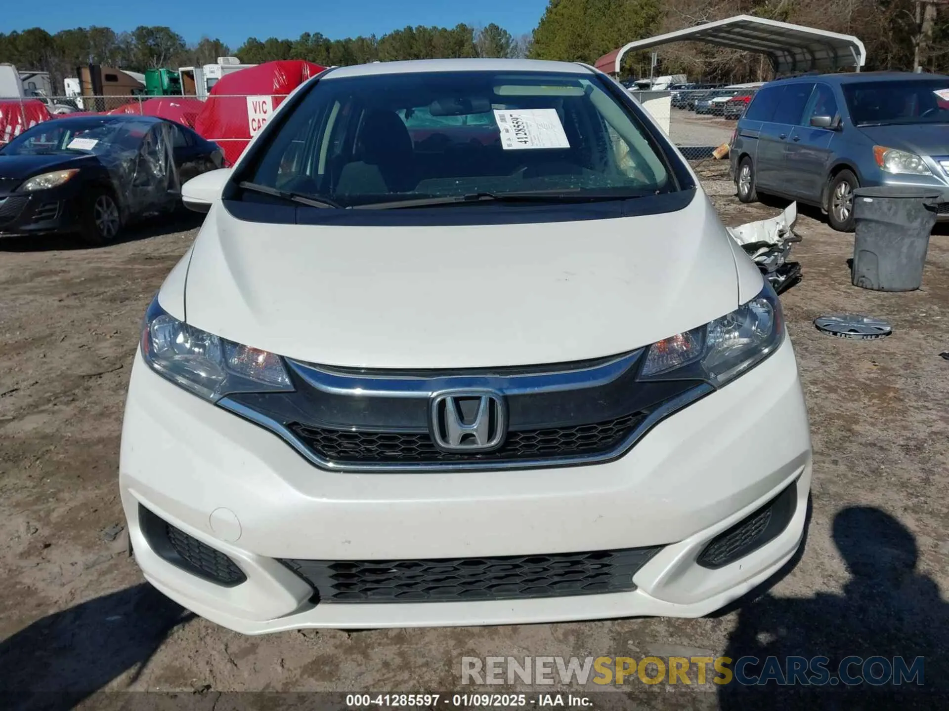 13 Photograph of a damaged car 3HGGK5H48KM717292 HONDA FIT 2019