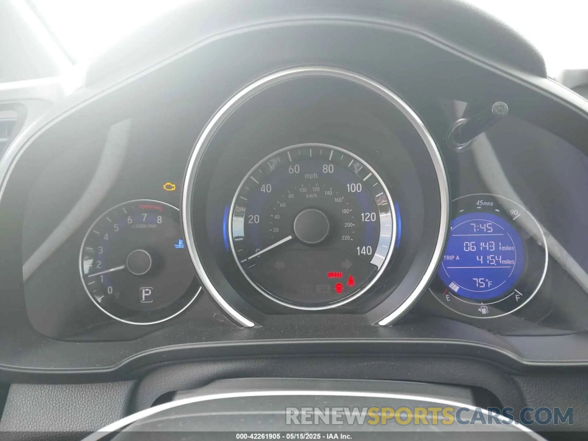 7 Photograph of a damaged car 3HGGK5H48KM731113 HONDA FIT 2019