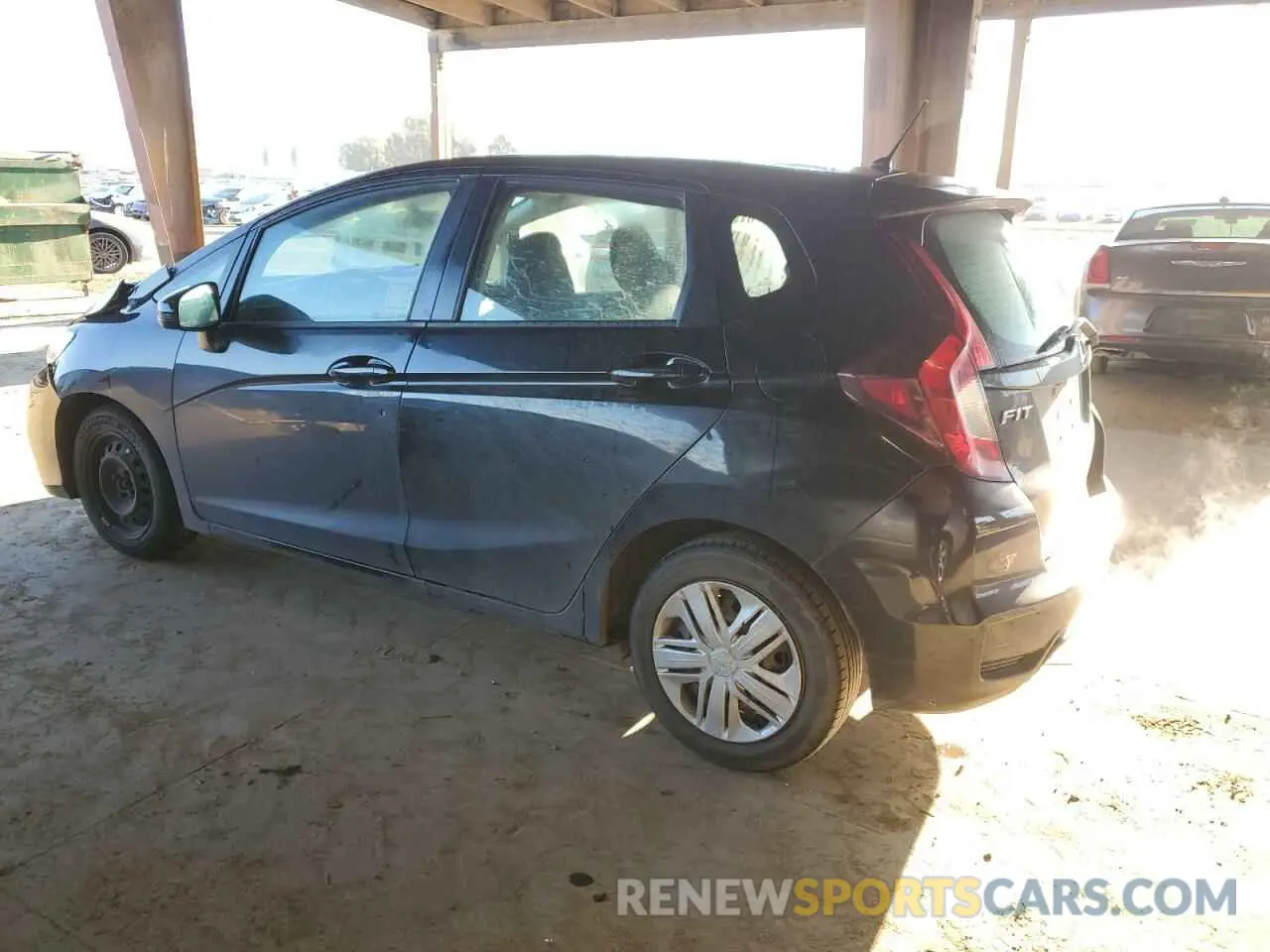 2 Photograph of a damaged car 3HGGK5H49KM729158 HONDA FIT 2019