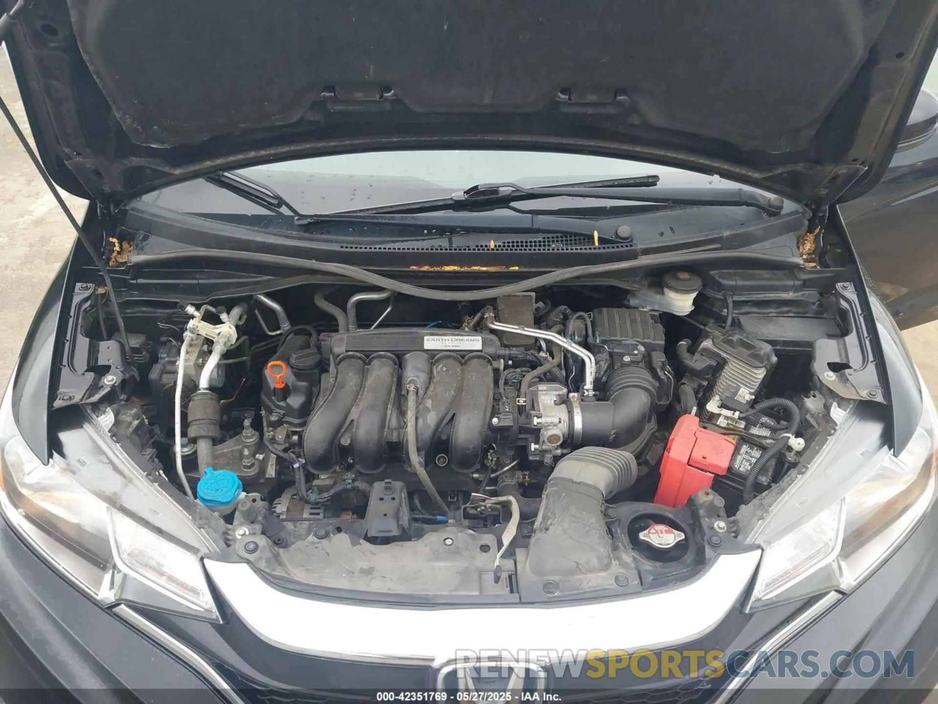 10 Photograph of a damaged car 3HGGK5H49KM736014 HONDA FIT 2019