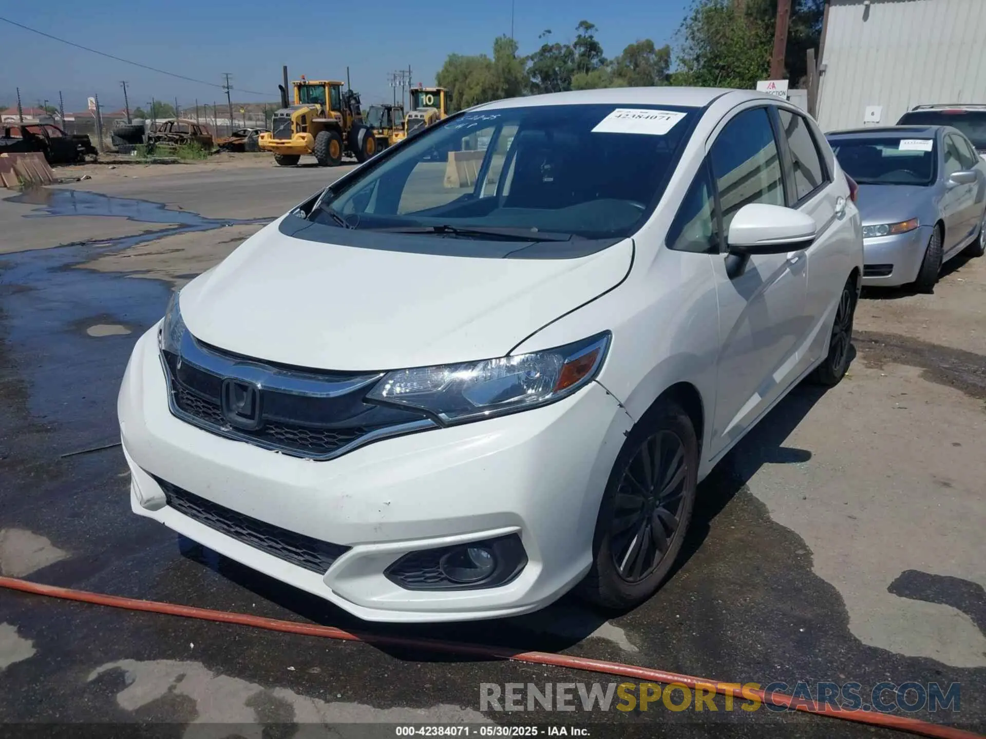 2 Photograph of a damaged car 3HGGK5H4XKM703328 HONDA FIT 2019