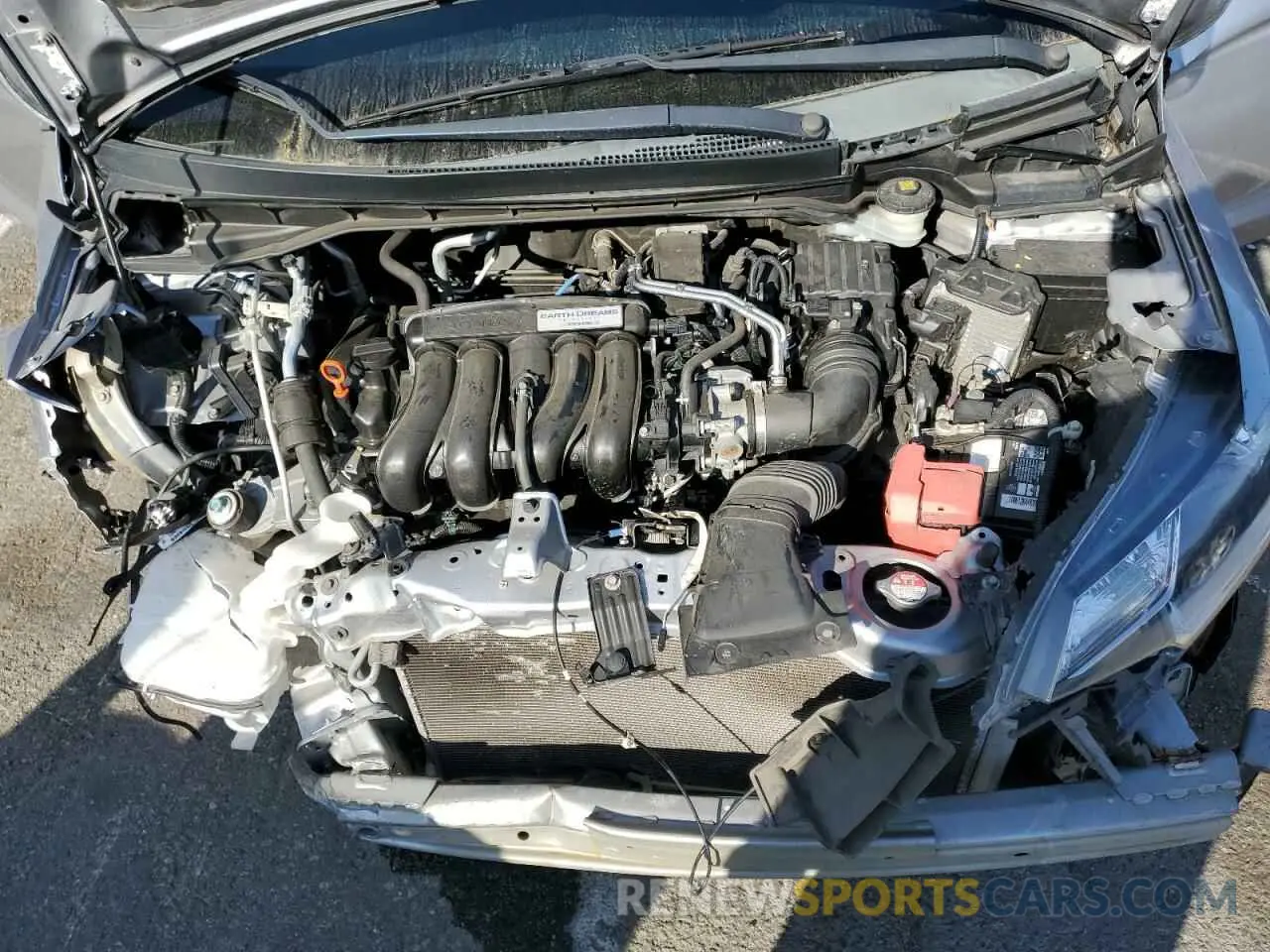 12 Photograph of a damaged car 3HGGK5H4XKM735633 HONDA FIT 2019
