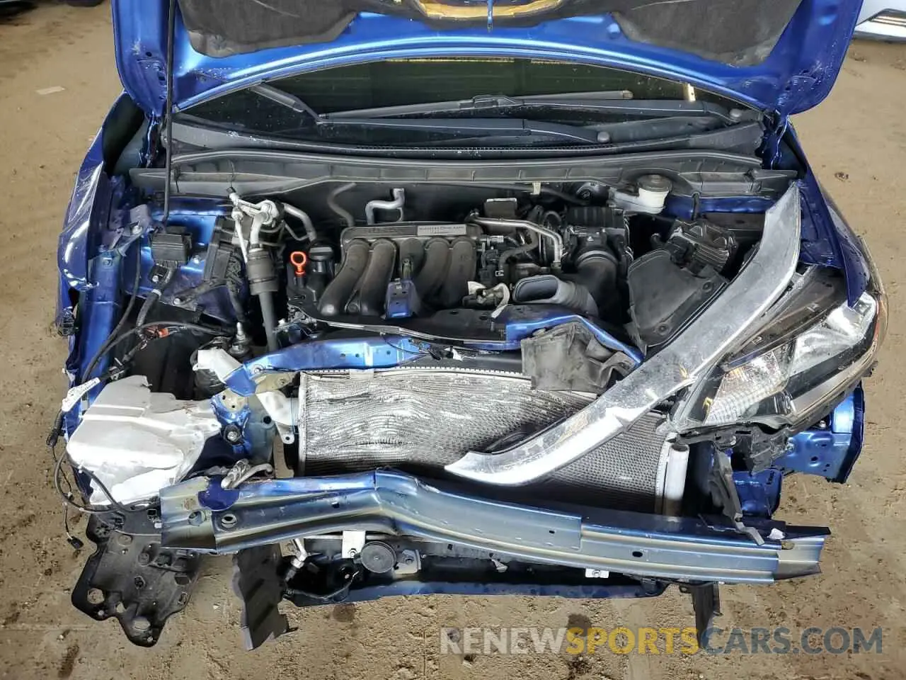 11 Photograph of a damaged car 3HGGK5H4XKM736538 HONDA FIT 2019