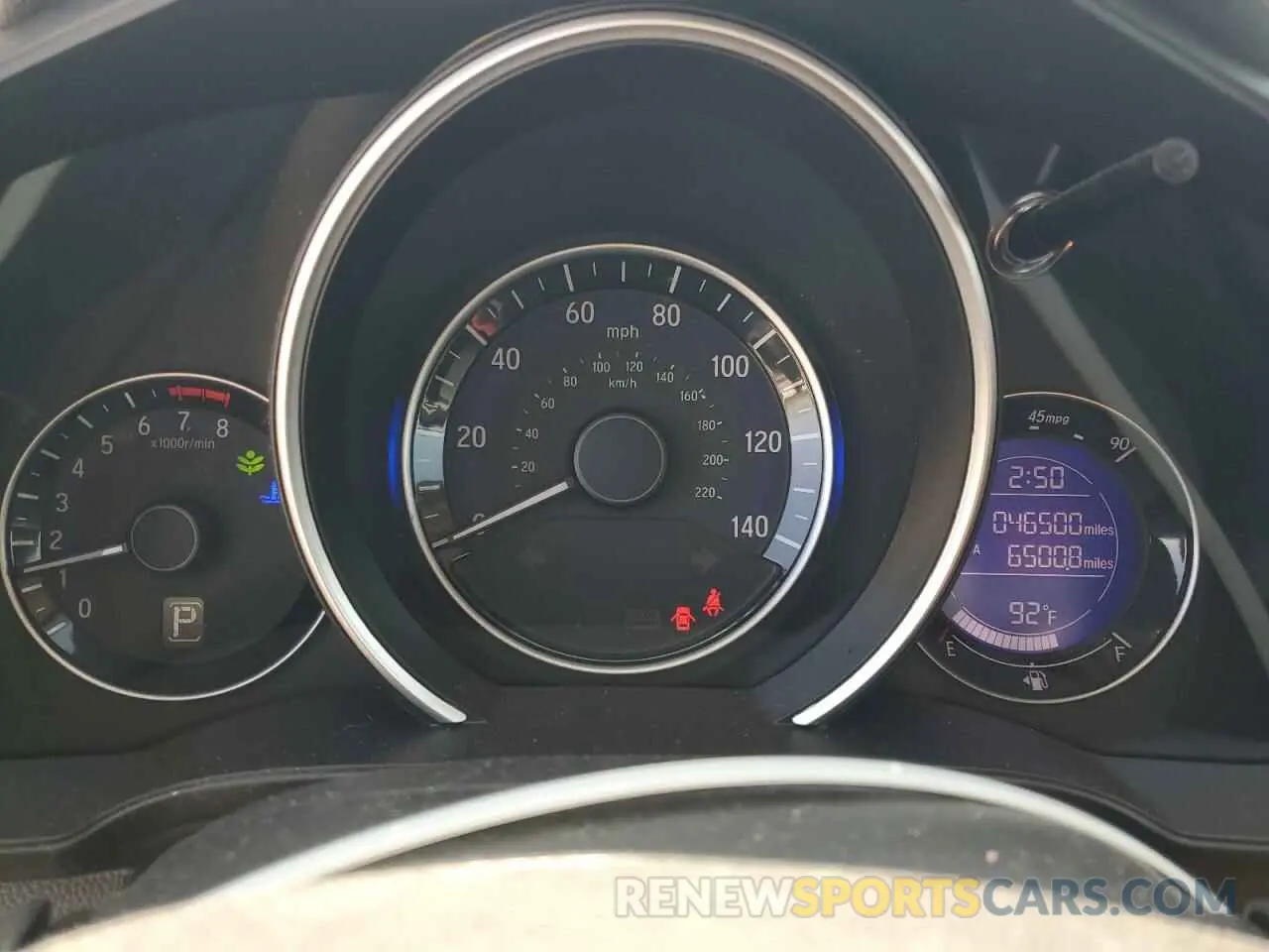 9 Photograph of a damaged car 3HGGK5H4XKM741416 HONDA FIT 2019