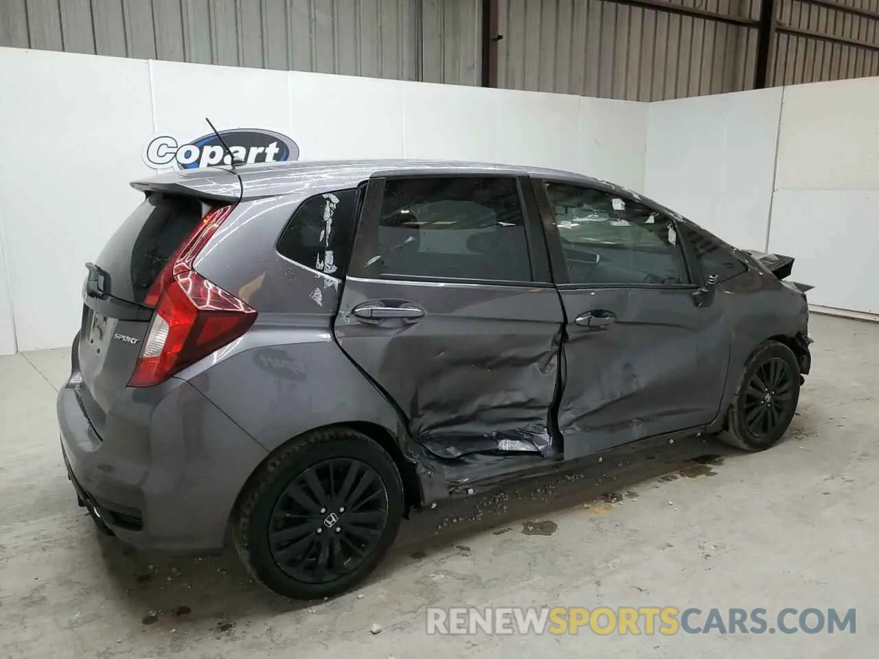 3 Photograph of a damaged car 3HGGK5H63KM700532 HONDA FIT 2019