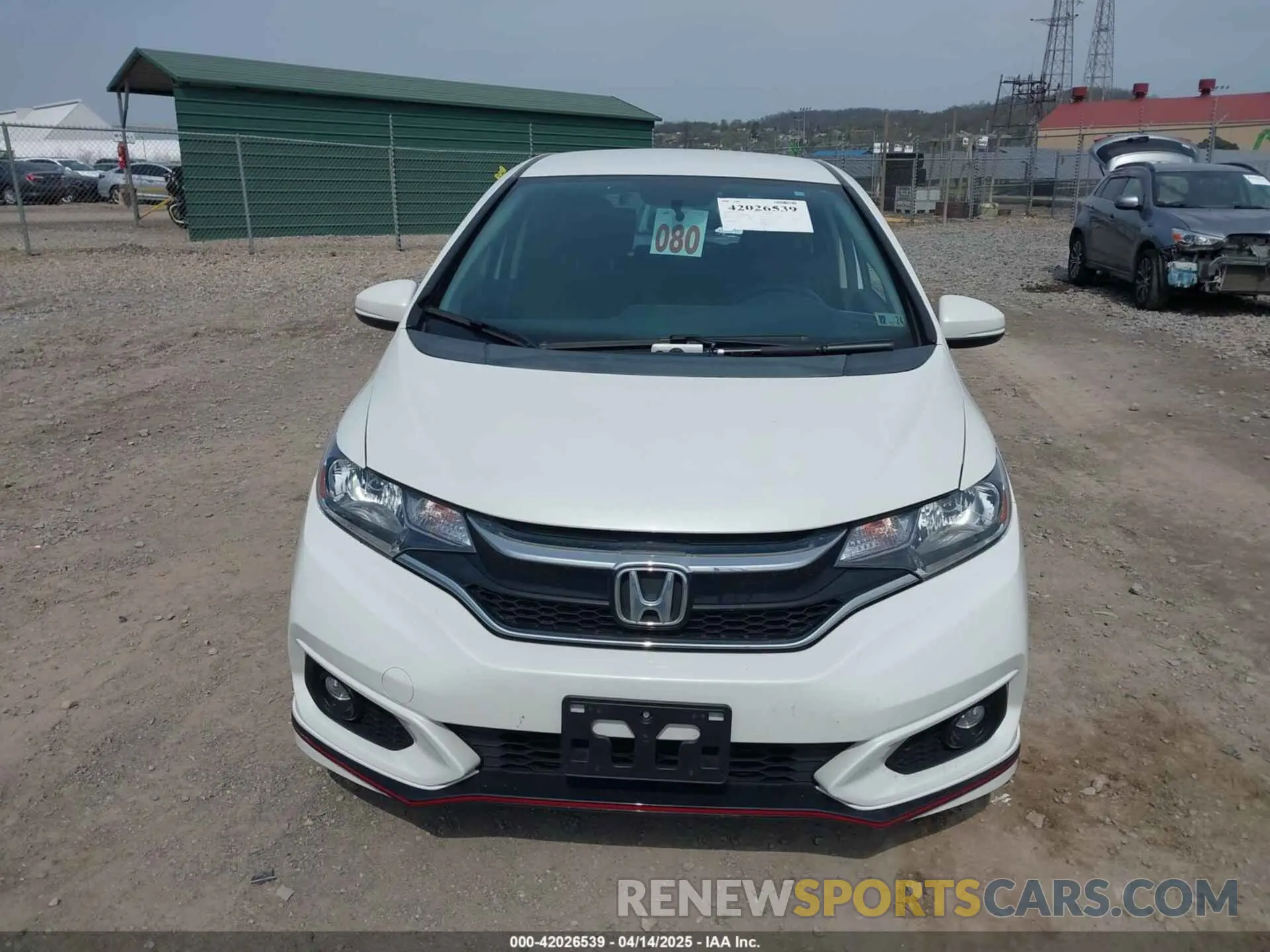 12 Photograph of a damaged car 3HGGK5H63KM722420 HONDA FIT 2019