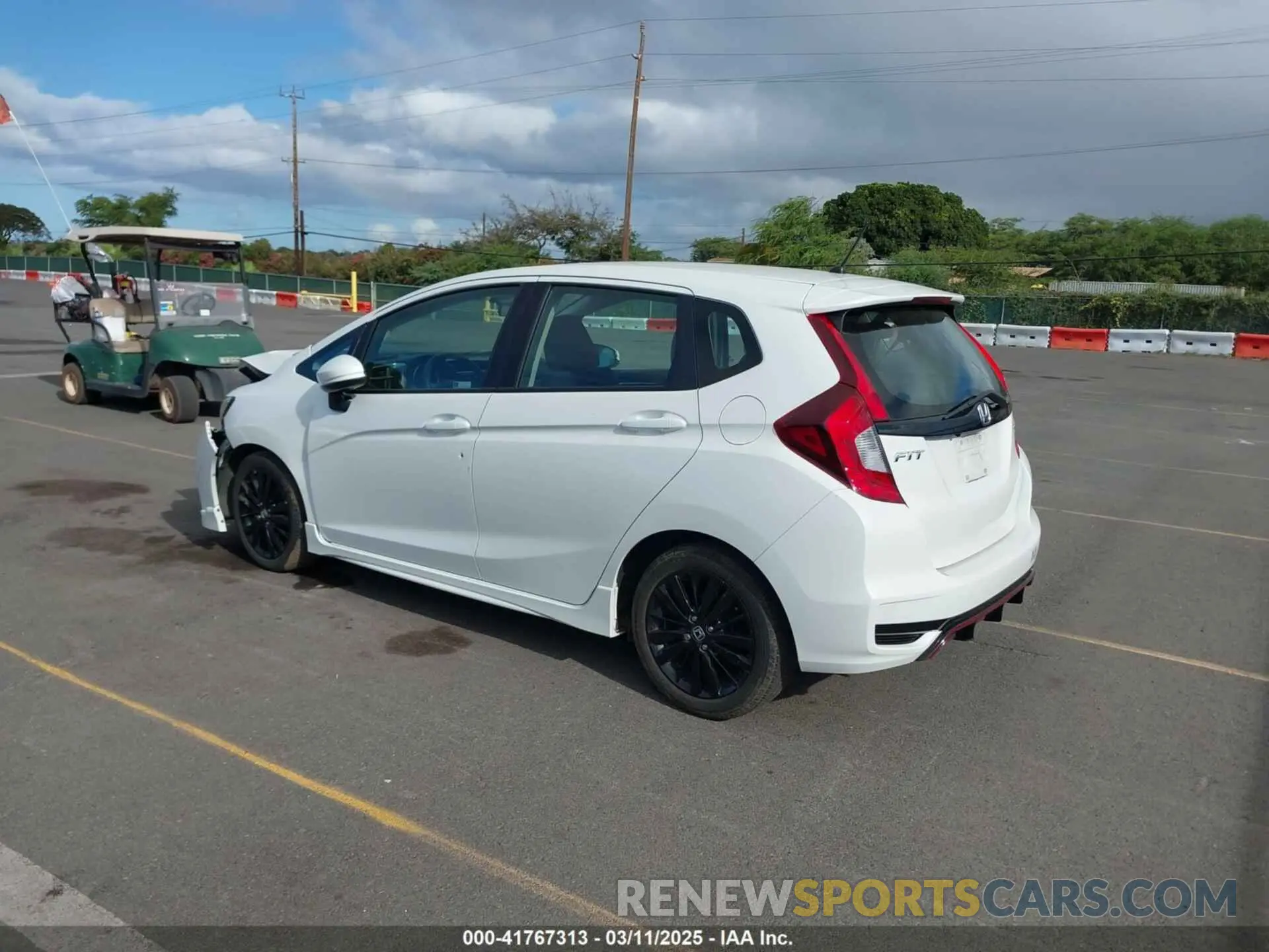 3 Photograph of a damaged car 3HGGK5H67KM723165 HONDA FIT 2019