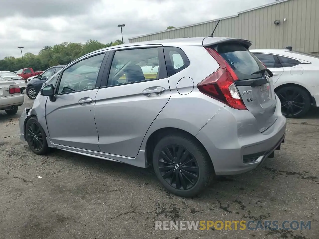 2 Photograph of a damaged car 3HGGK5H69KM744051 HONDA FIT 2019