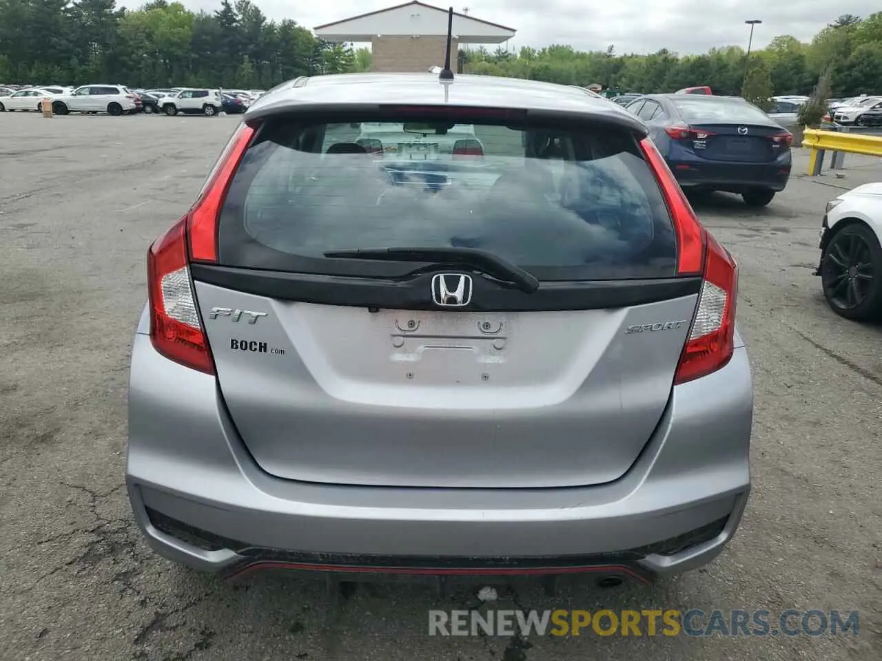 6 Photograph of a damaged car 3HGGK5H69KM744051 HONDA FIT 2019