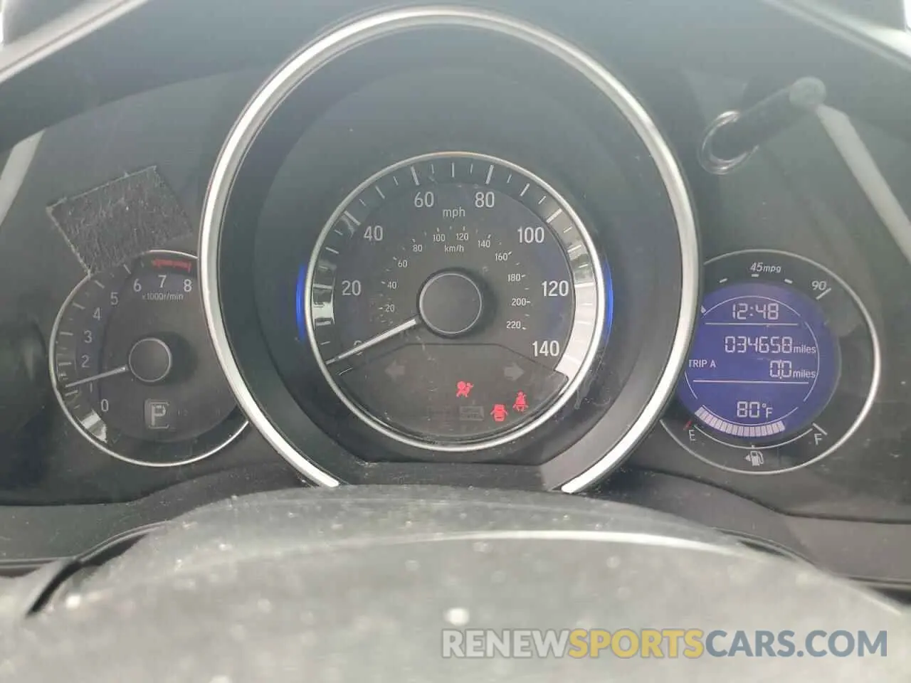 9 Photograph of a damaged car 3HGGK5H69KM744051 HONDA FIT 2019