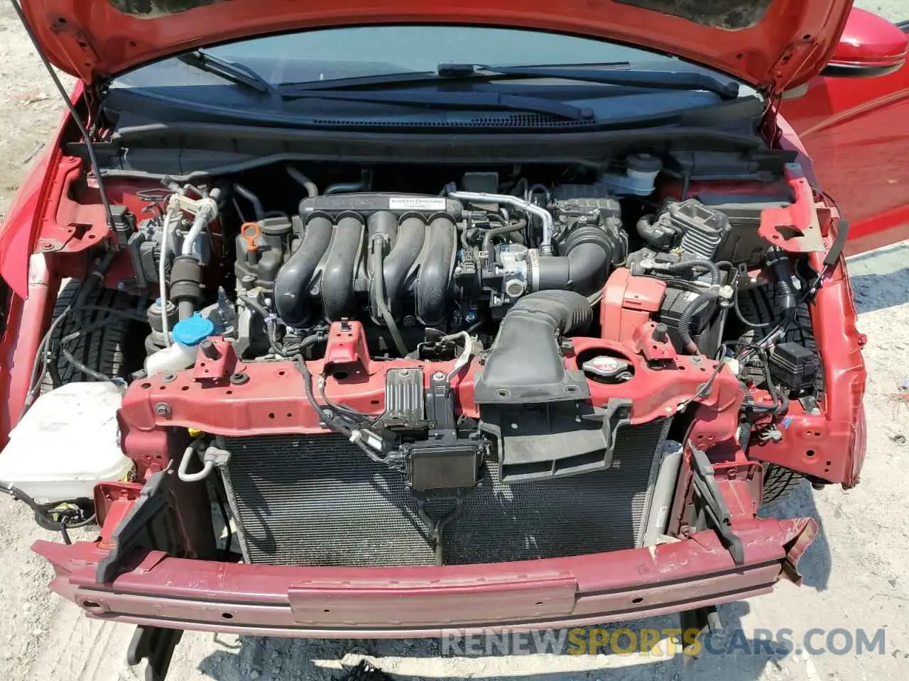 11 Photograph of a damaged car 3HGGK5H80KM705060 HONDA FIT 2019
