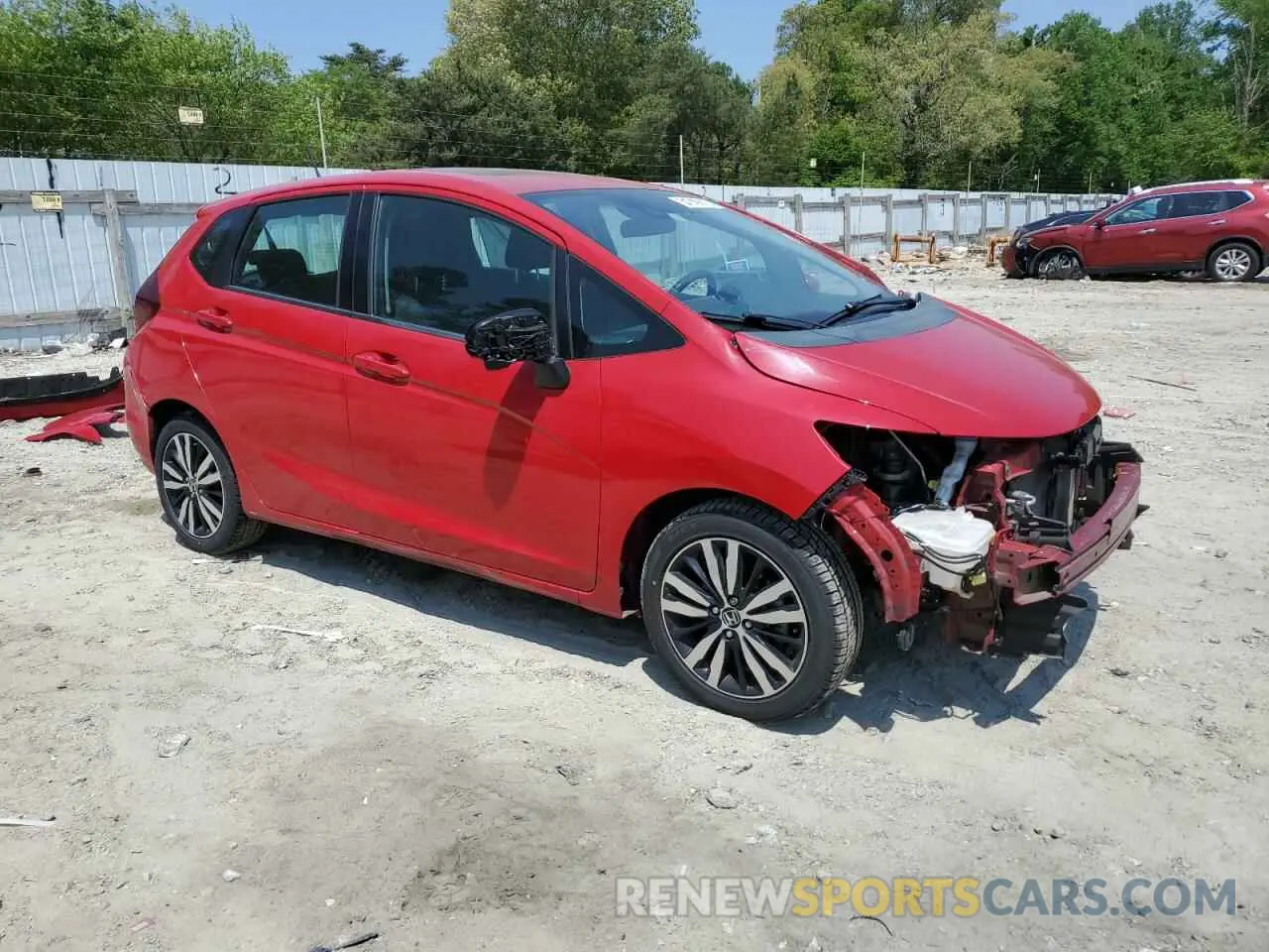 4 Photograph of a damaged car 3HGGK5H80KM705060 HONDA FIT 2019
