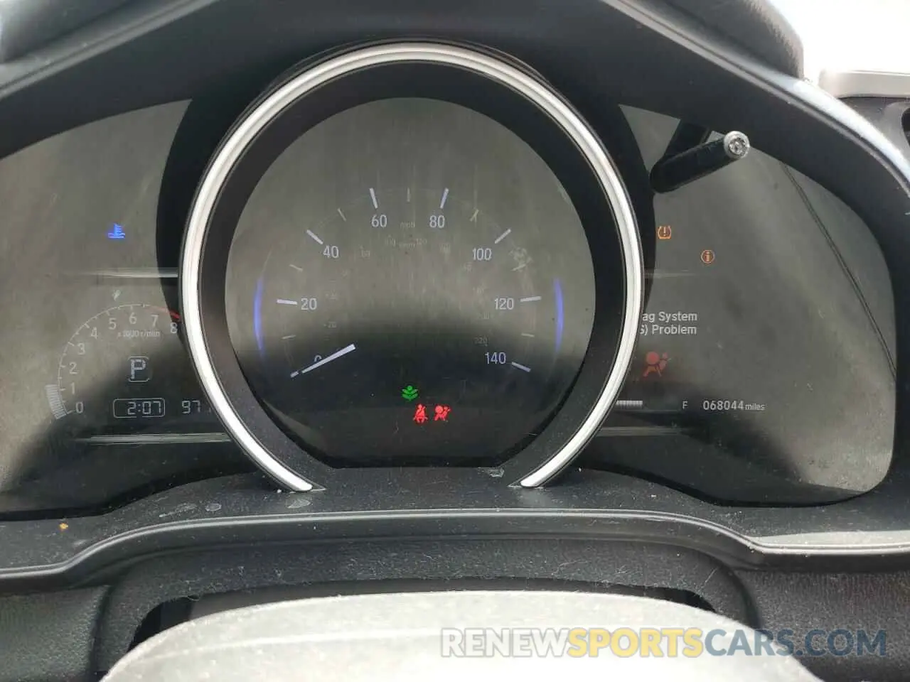 9 Photograph of a damaged car 3HGGK5H81KM718982 HONDA FIT 2019