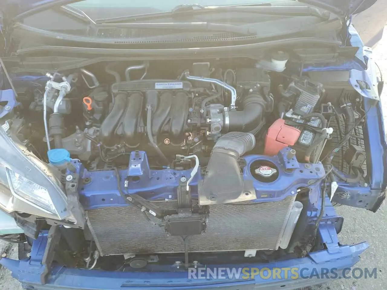 13 Photograph of a damaged car 3HGGK5H81KM743381 HONDA FIT 2019