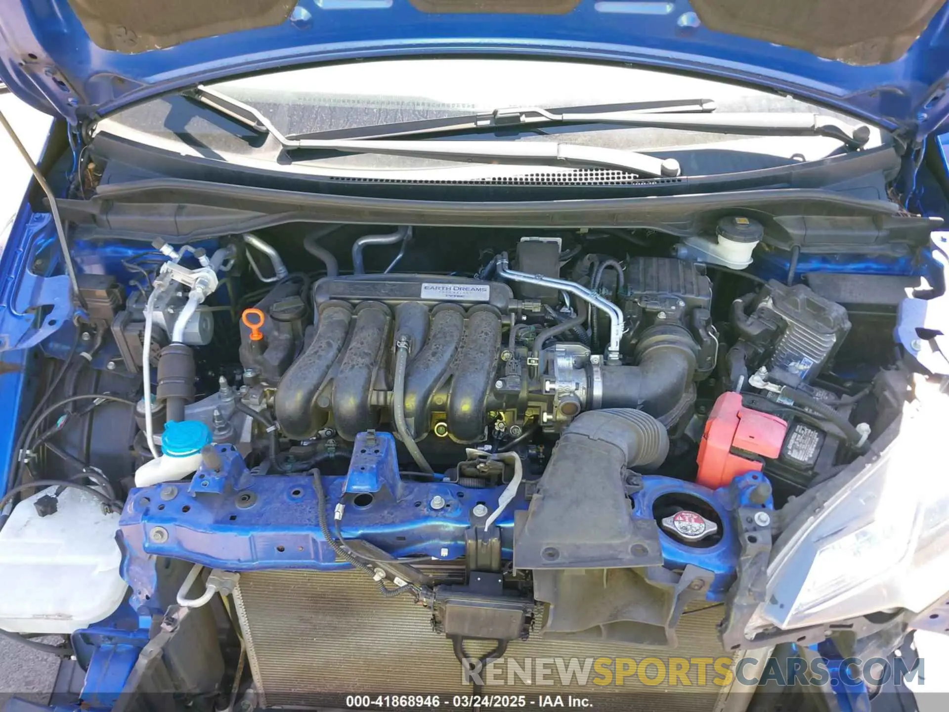 10 Photograph of a damaged car 3HGGK5H81KM743669 HONDA FIT 2019