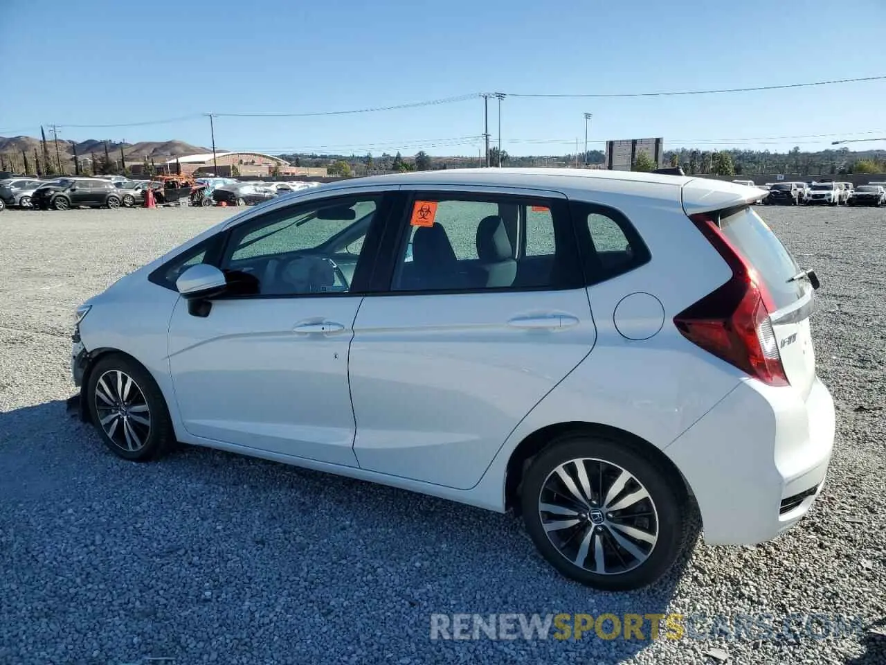2 Photograph of a damaged car 3HGGK5H81KM746703 HONDA FIT 2019