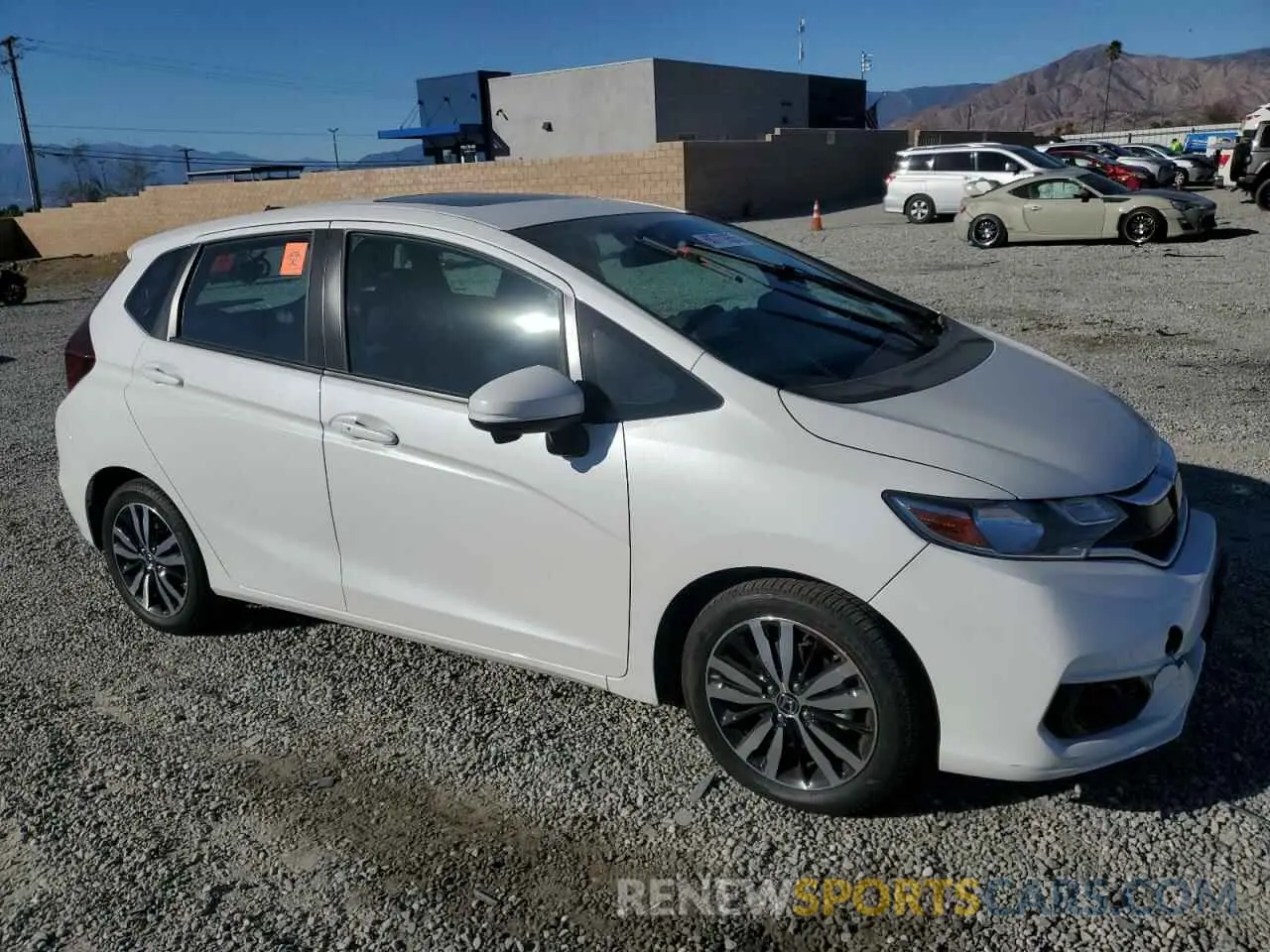4 Photograph of a damaged car 3HGGK5H81KM746703 HONDA FIT 2019