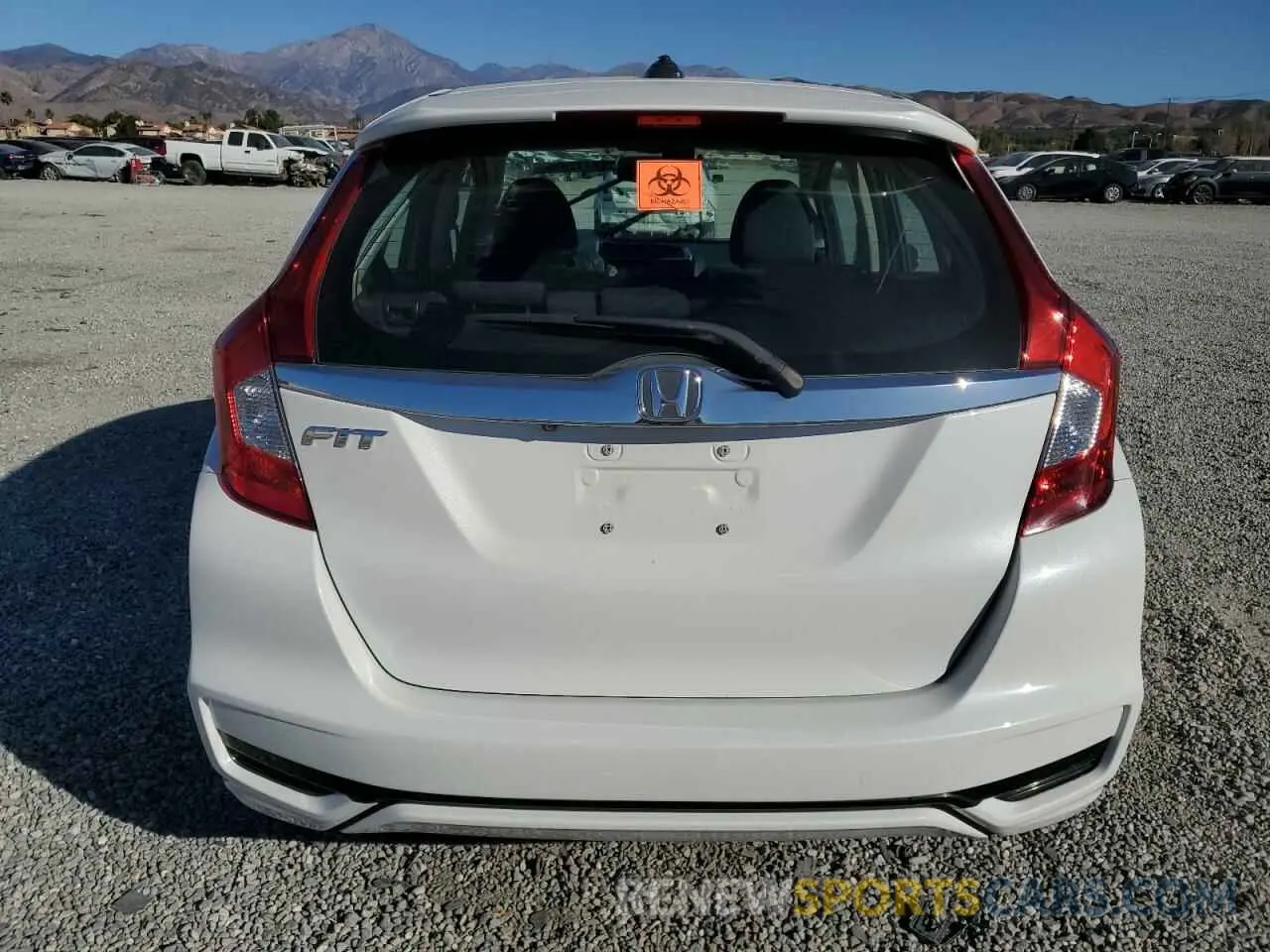 6 Photograph of a damaged car 3HGGK5H81KM746703 HONDA FIT 2019