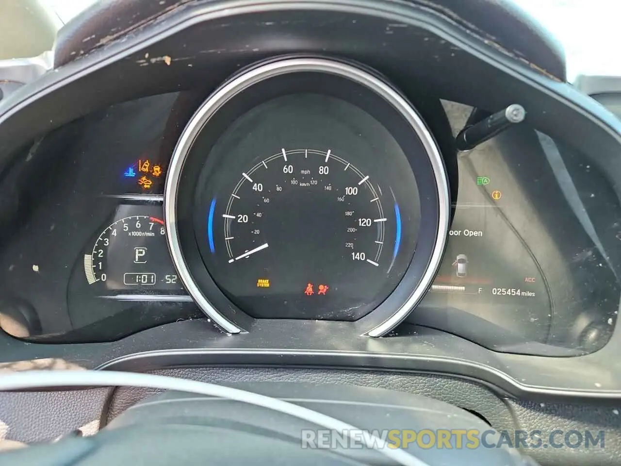 9 Photograph of a damaged car 3HGGK5H82KM723723 HONDA FIT 2019