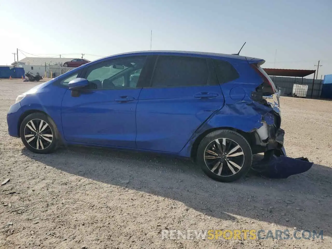 2 Photograph of a damaged car 3HGGK5H82KM739808 HONDA FIT 2019