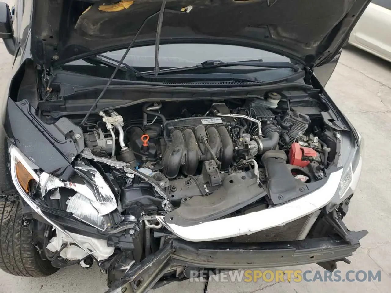 13 Photograph of a damaged car 3HGGK5H83KM711063 HONDA FIT 2019