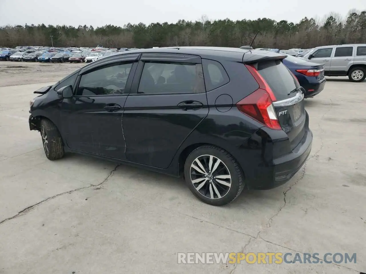 2 Photograph of a damaged car 3HGGK5H83KM711063 HONDA FIT 2019