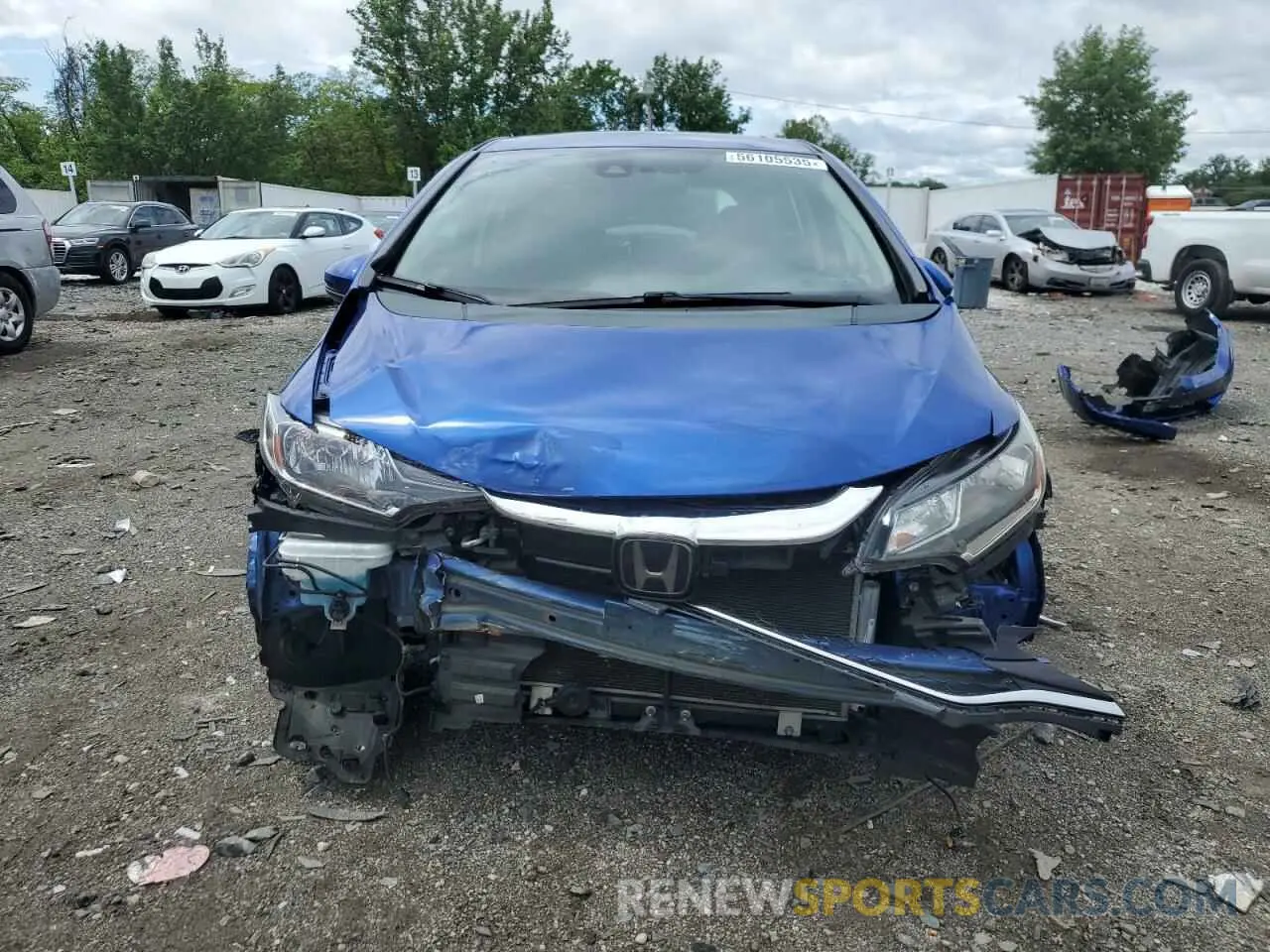 5 Photograph of a damaged car 3HGGK5H83KM718840 HONDA FIT 2019