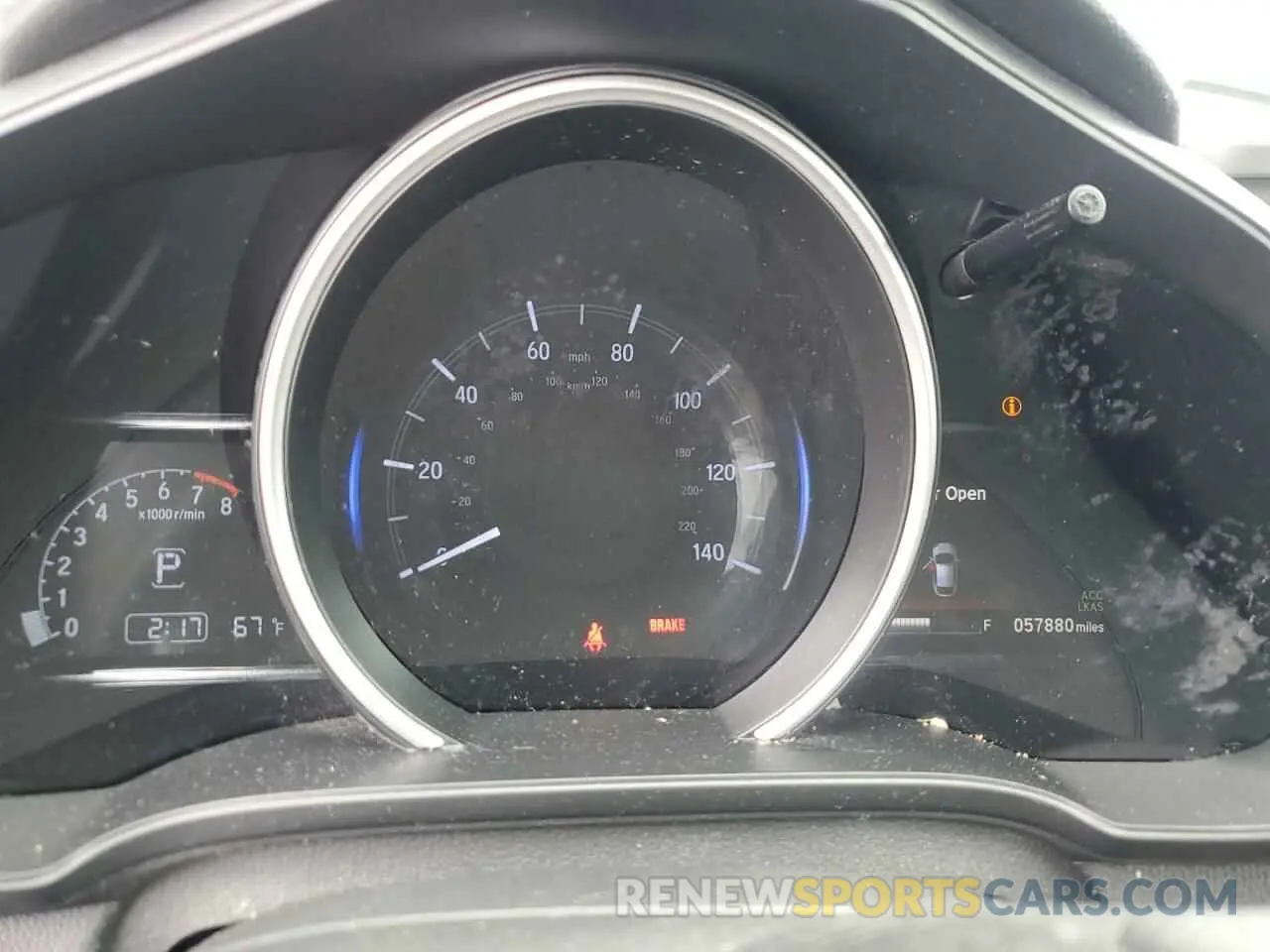 9 Photograph of a damaged car 3HGGK5H83KM718840 HONDA FIT 2019