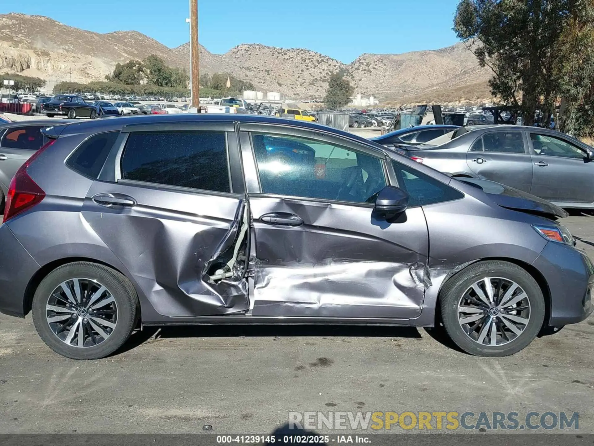 14 Photograph of a damaged car 3HGGK5H84KM719222 HONDA FIT 2019