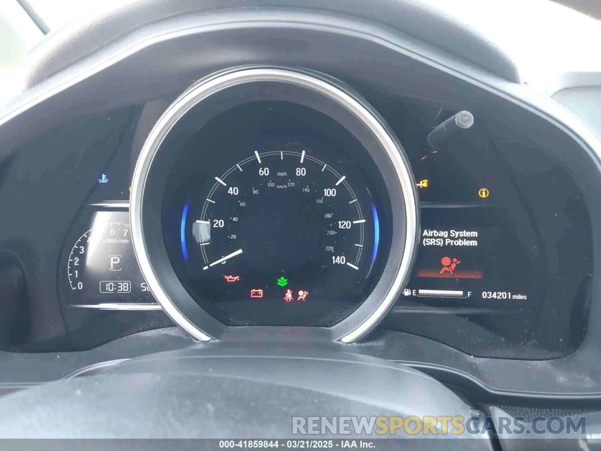 7 Photograph of a damaged car 3HGGK5H84KM742208 HONDA FIT 2019