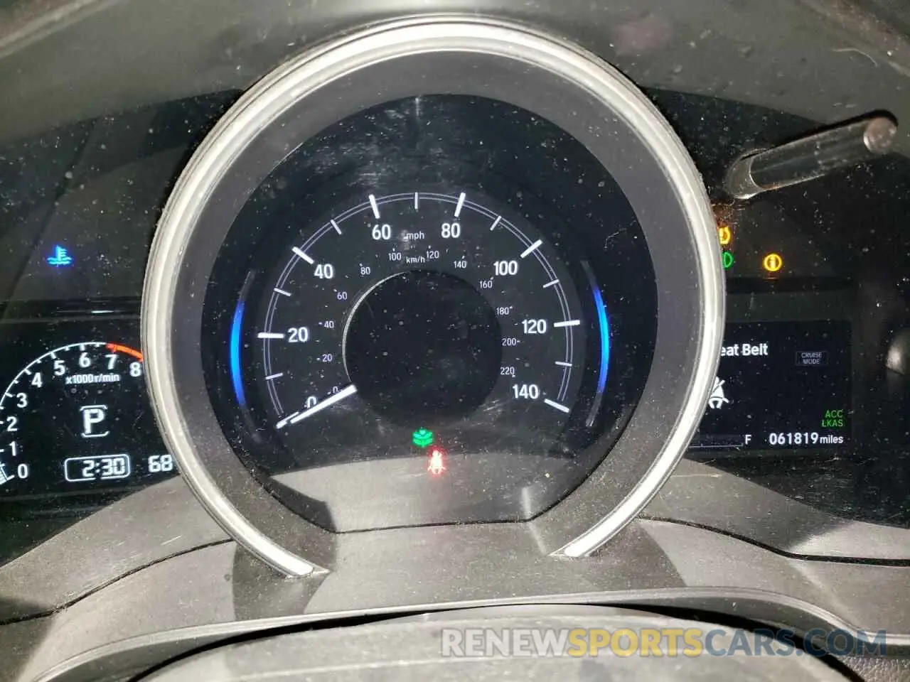 9 Photograph of a damaged car 3HGGK5H85KM700811 HONDA FIT 2019