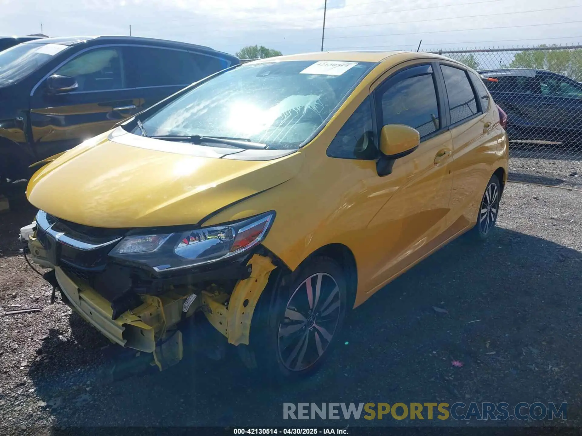6 Photograph of a damaged car 3HGGK5H85KM724543 HONDA FIT 2019
