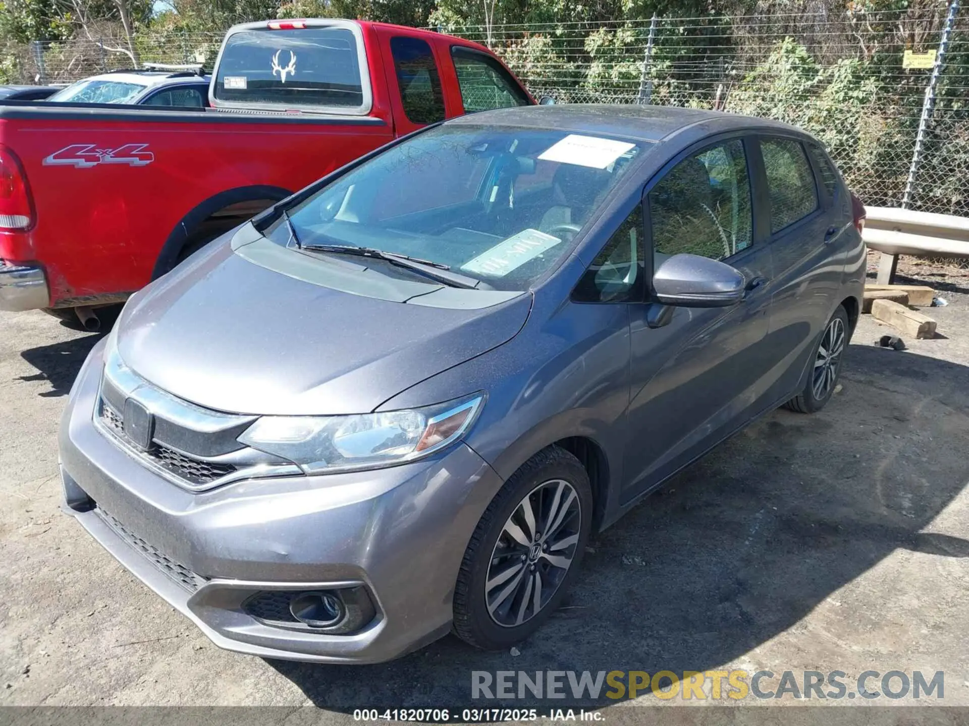 2 Photograph of a damaged car 3HGGK5H86KM704494 HONDA FIT 2019