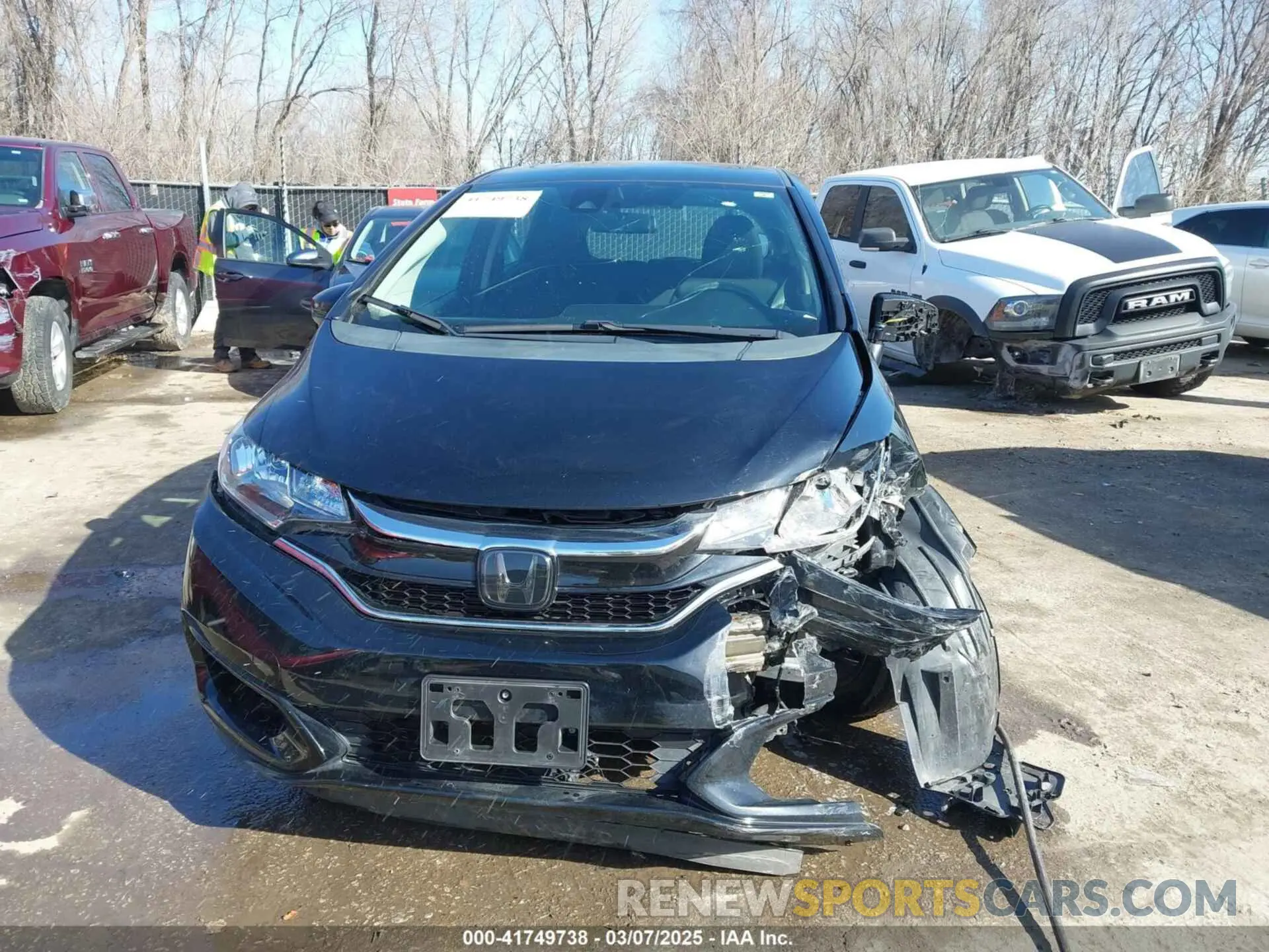 12 Photograph of a damaged car 3HGGK5H86KM716757 HONDA FIT 2019