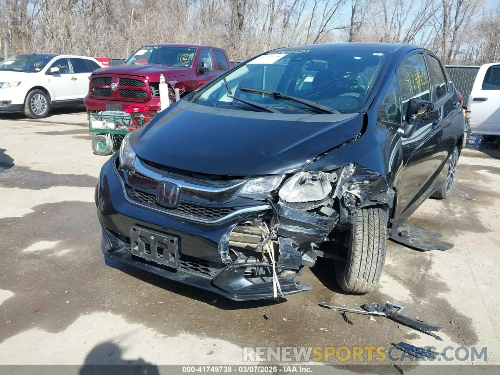 6 Photograph of a damaged car 3HGGK5H86KM716757 HONDA FIT 2019